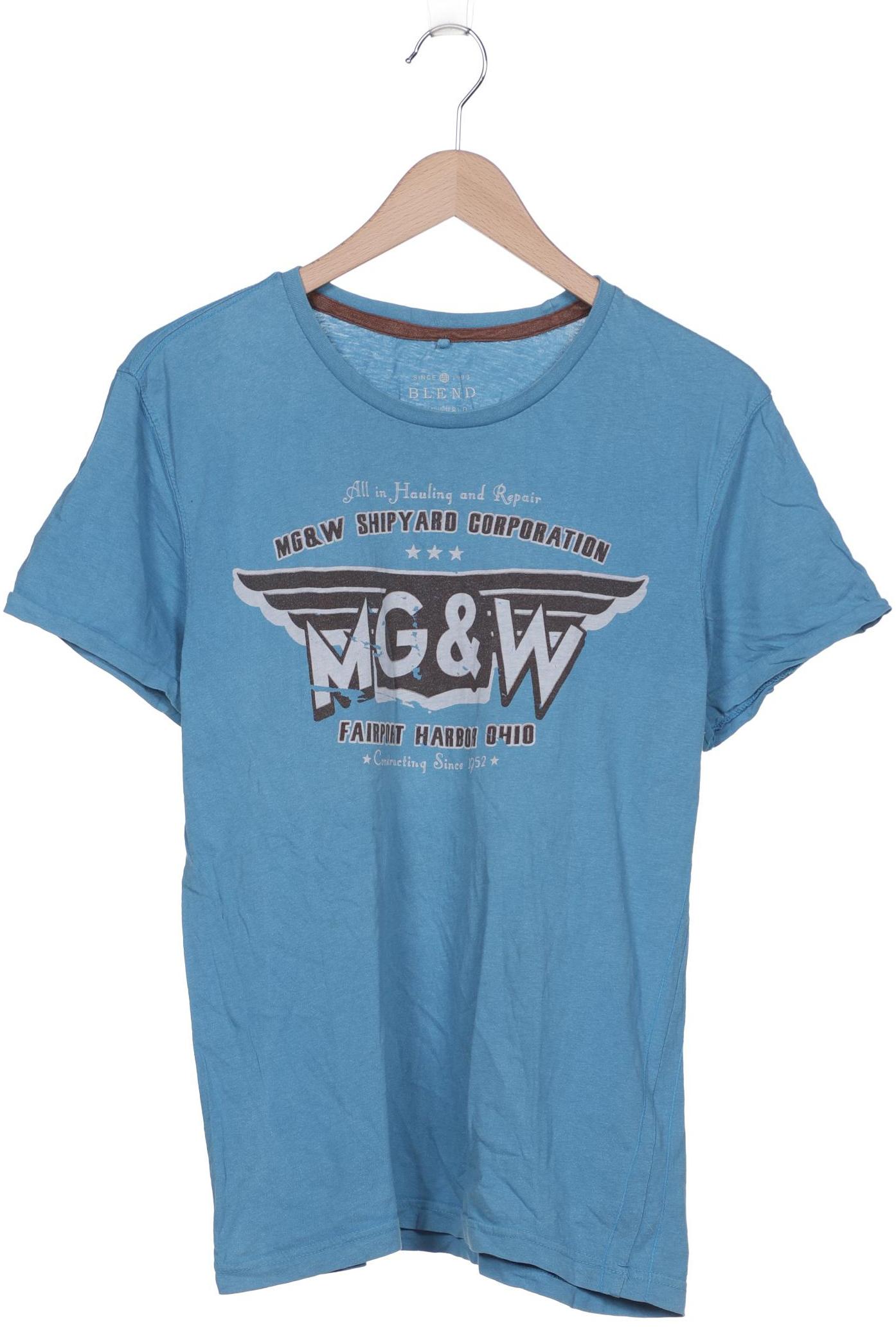 

Blend Herren T-Shirt, blau, Gr. 48