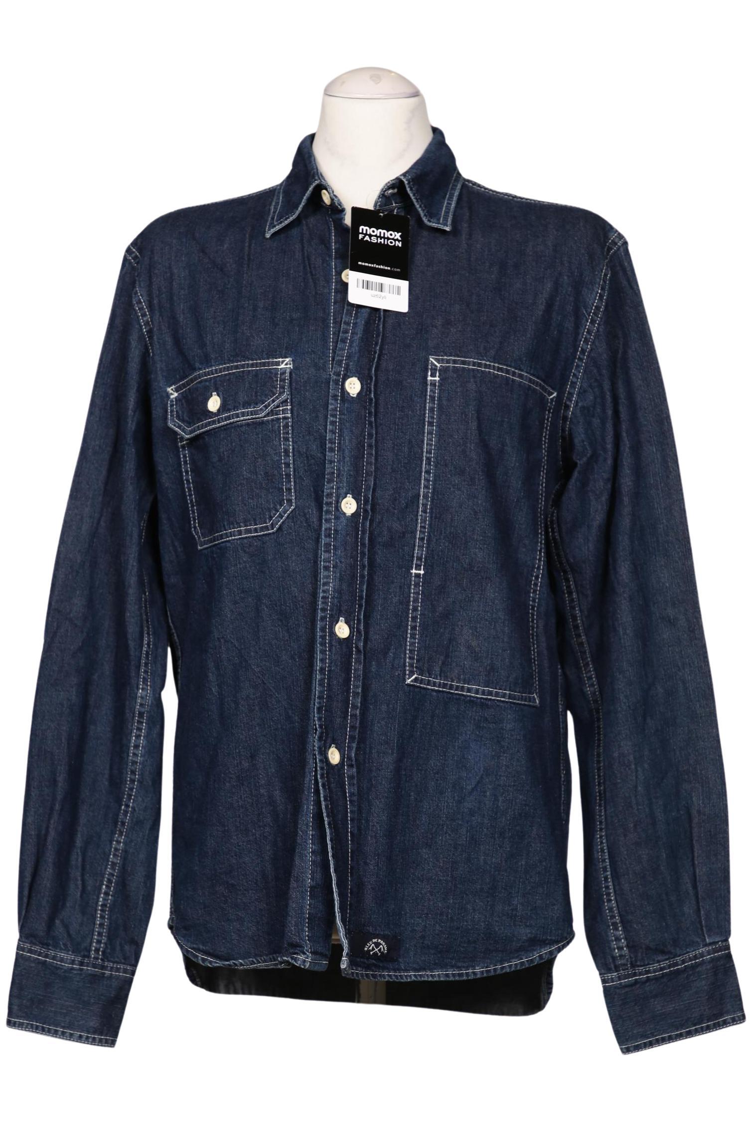 

Bleu de Paname Herren Hemd, marineblau, Gr. 52
