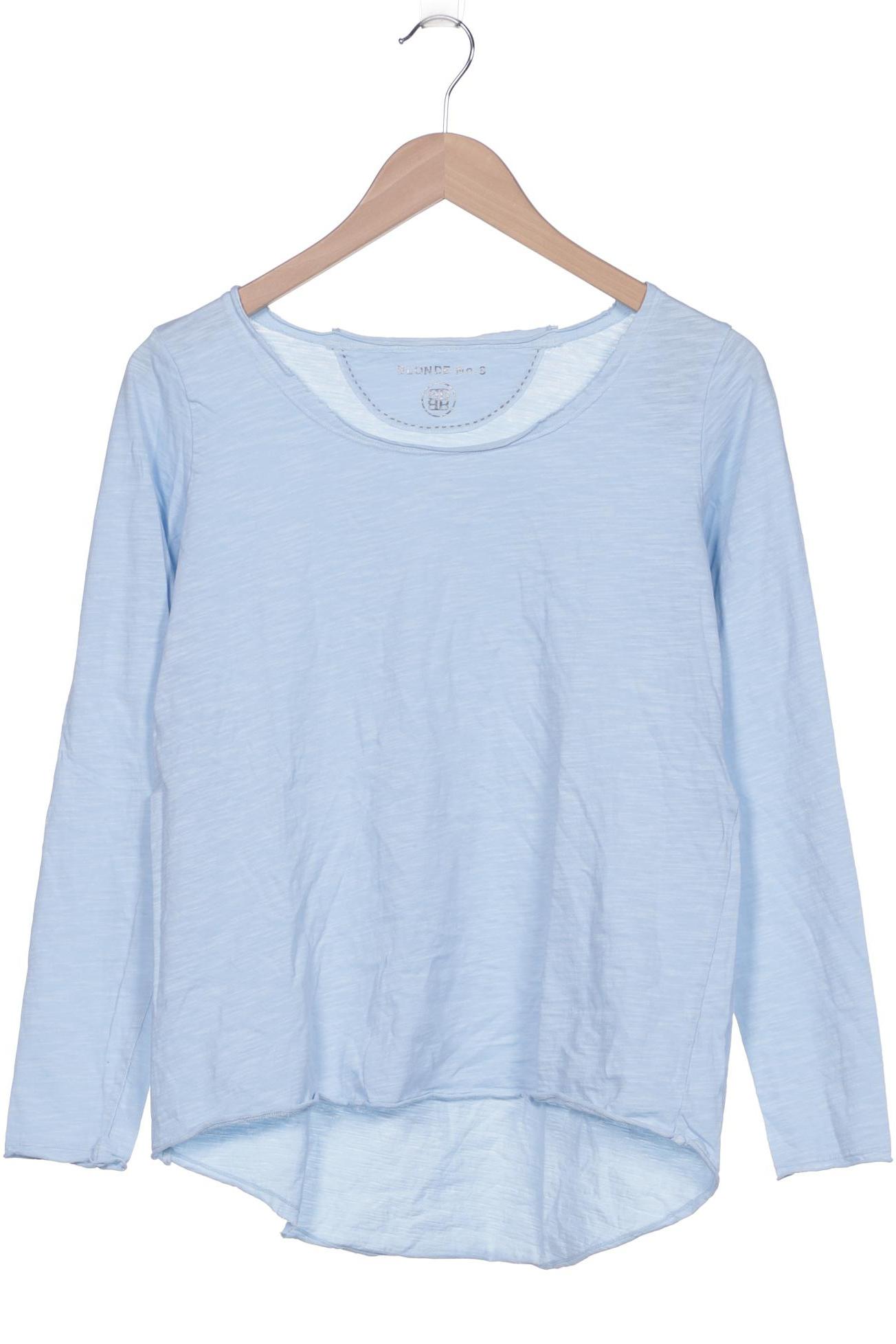 

BLONDE No. 8 Damen Langarmshirt, hellblau