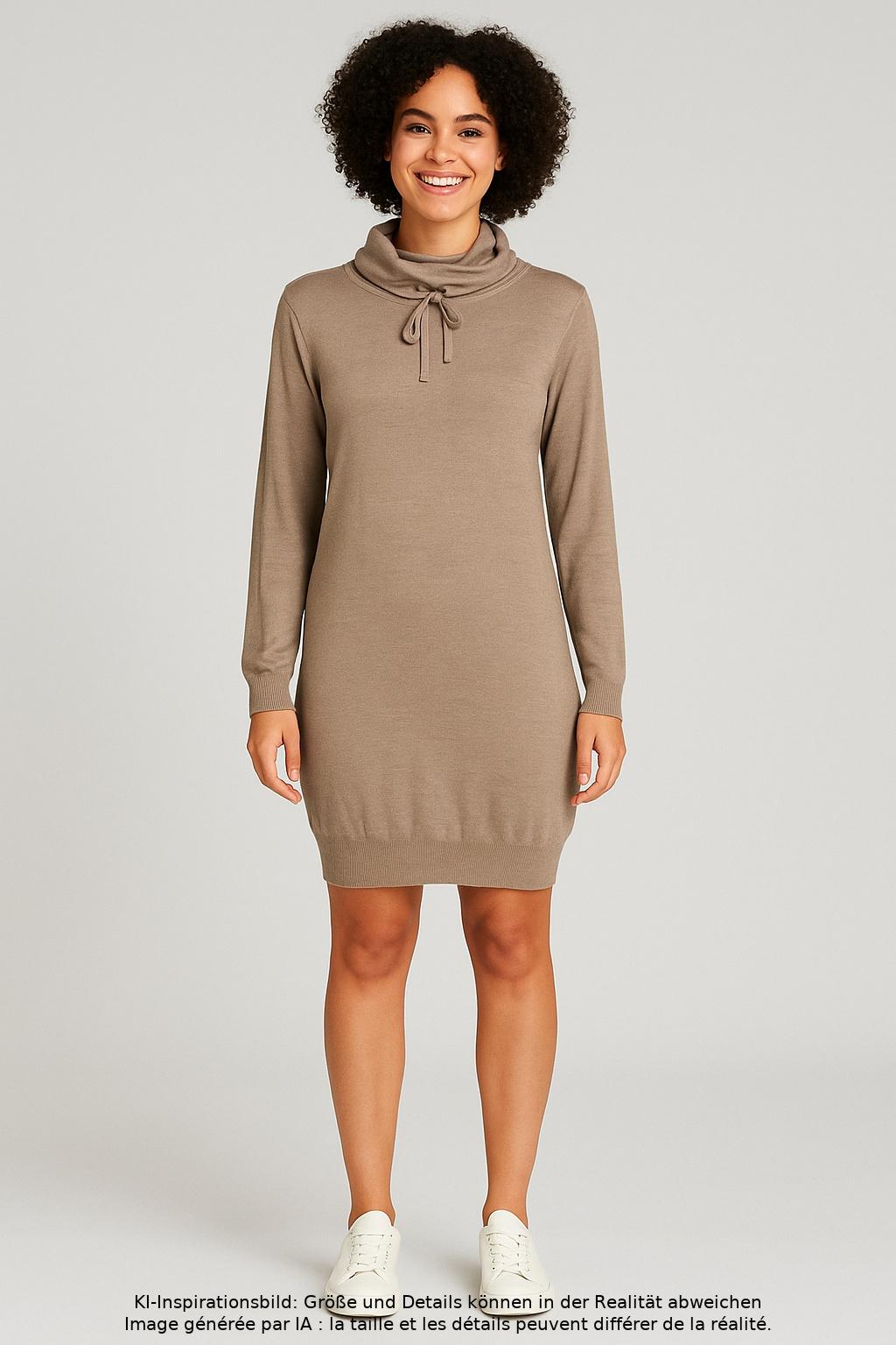 

bloom Damen Kleid, beige, Gr. 42