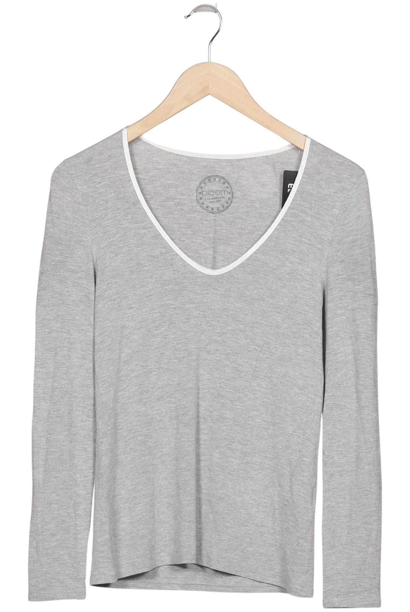 

bloom Damen Langarmshirt, grau, Gr. 36