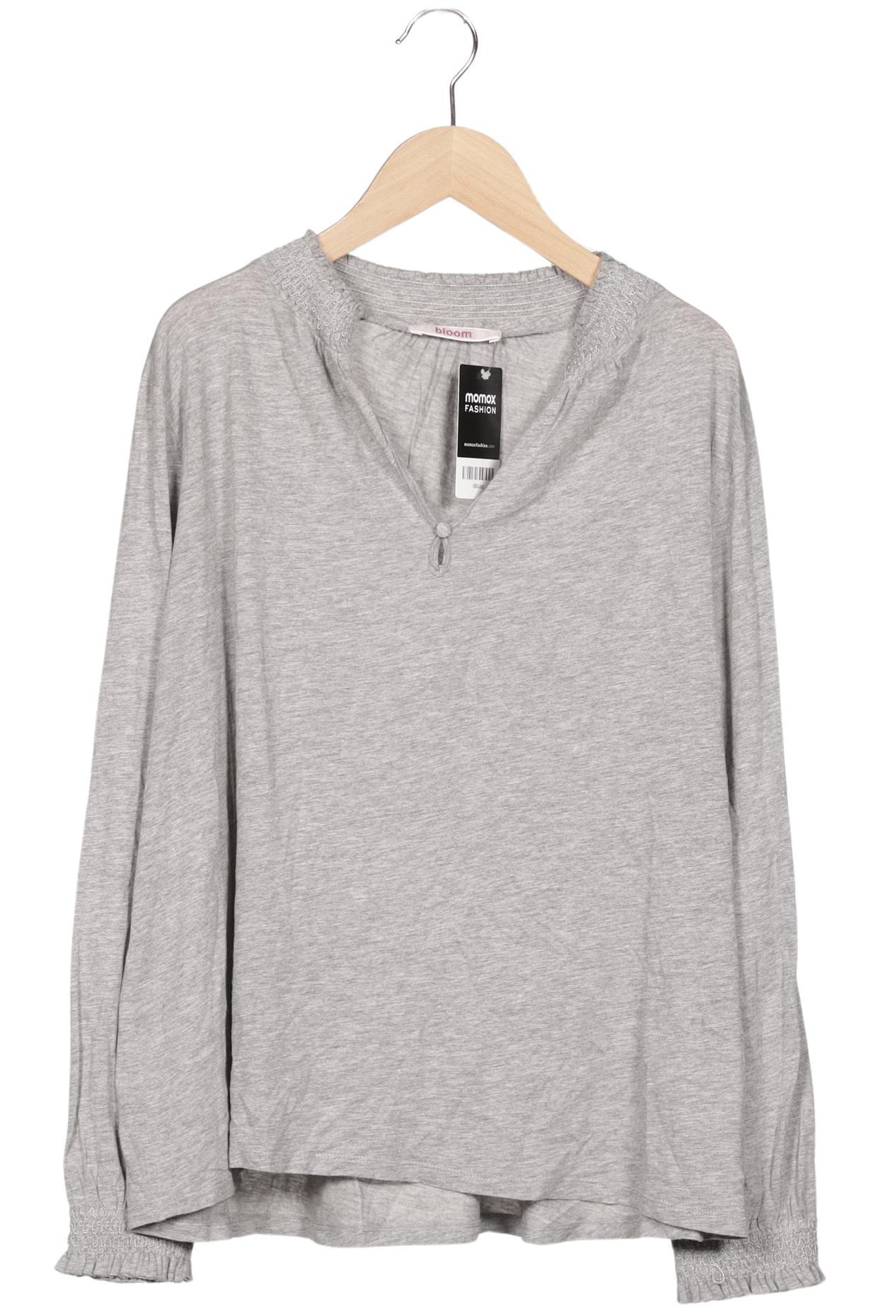 

bloom Damen Langarmshirt, grau, Gr. 36