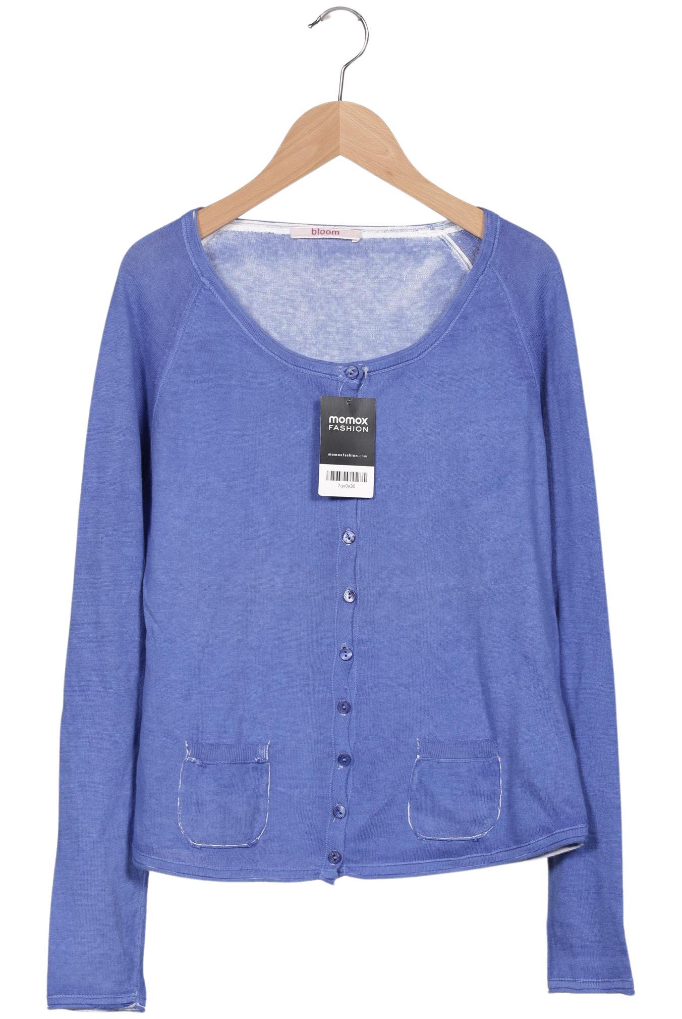 

bloom Damen Strickjacke, blau, Gr. 36