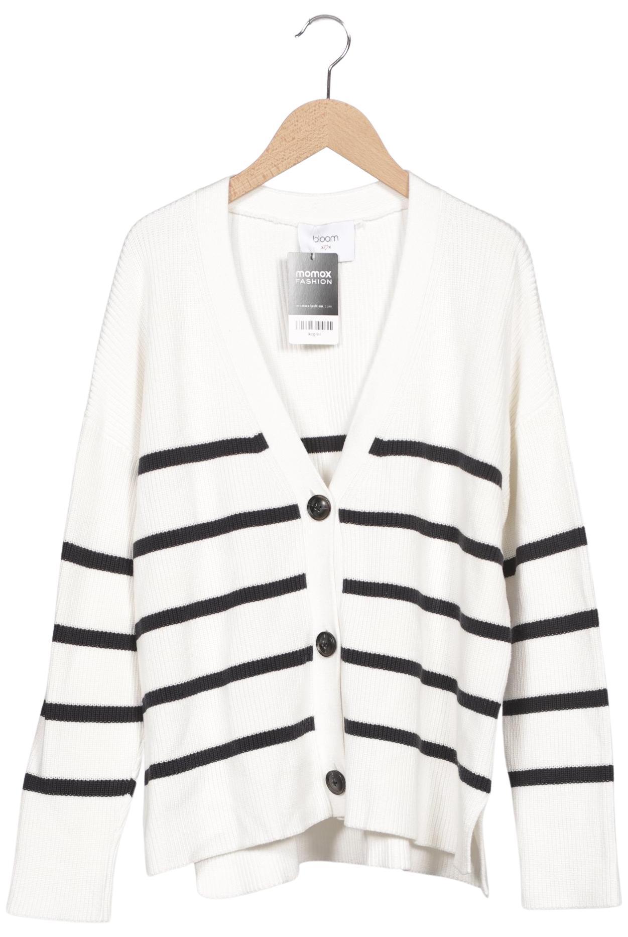 

bloom Damen Strickjacke, weiß, Gr. 34