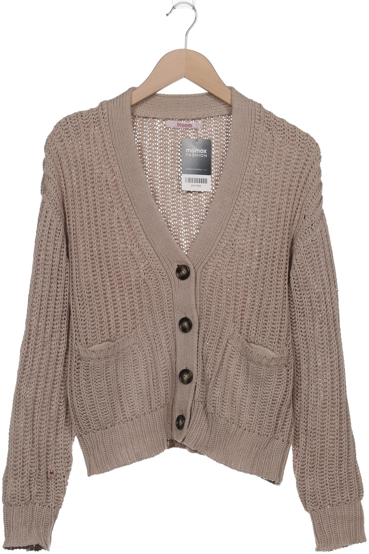 

bloom Damen Strickjacke, beige, Gr. 34