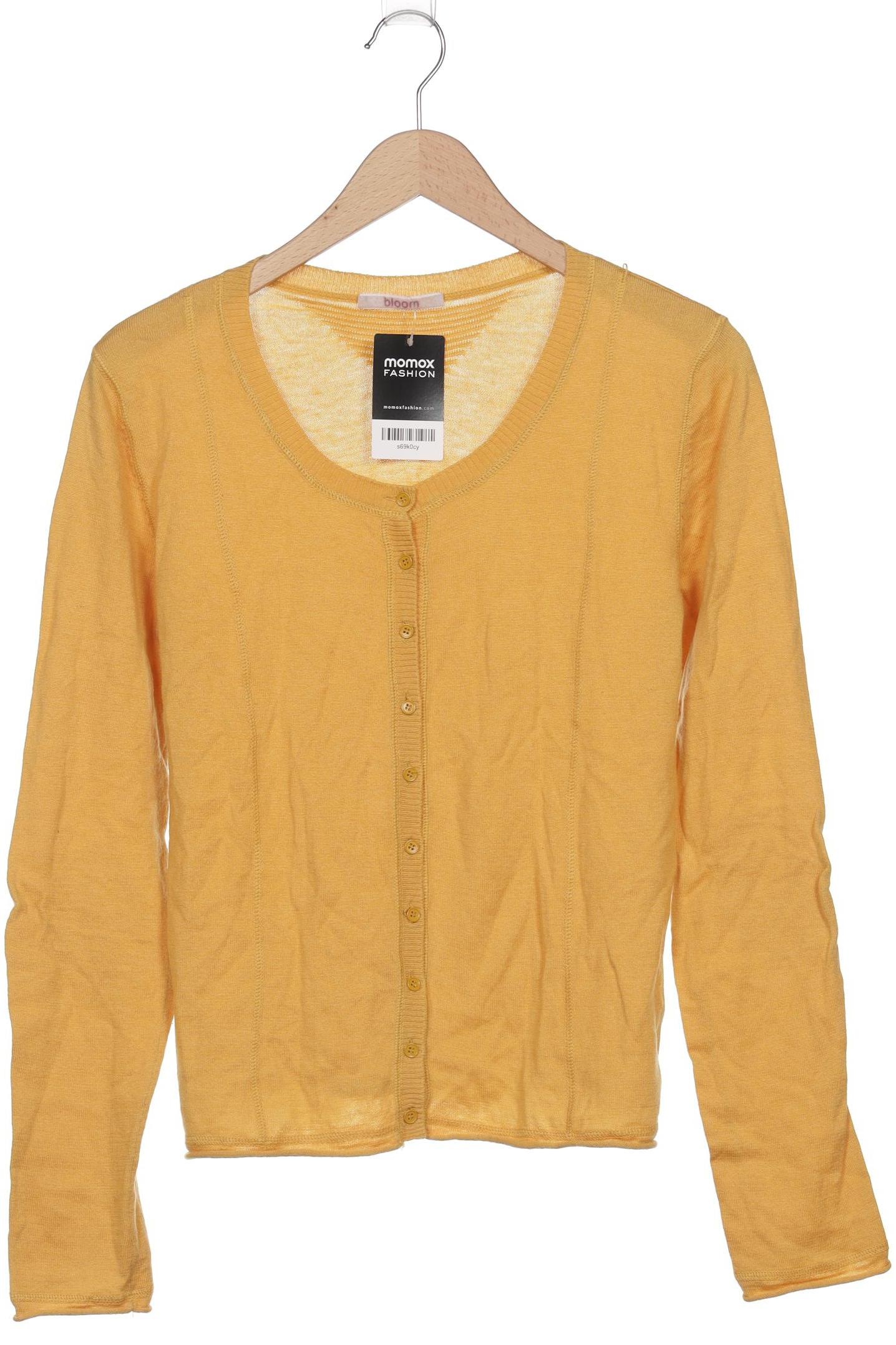

bloom Damen Strickjacke, gelb, Gr. 38