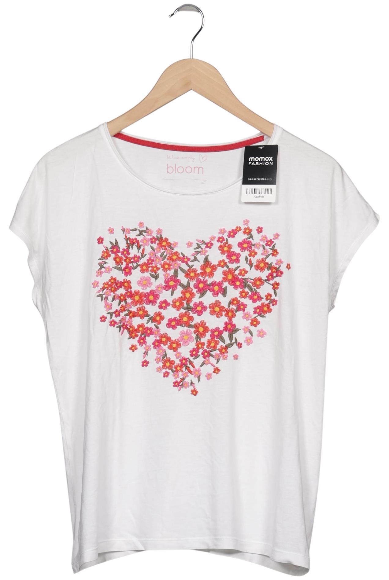 

bloom Damen T-Shirt, weiß, Gr. 36