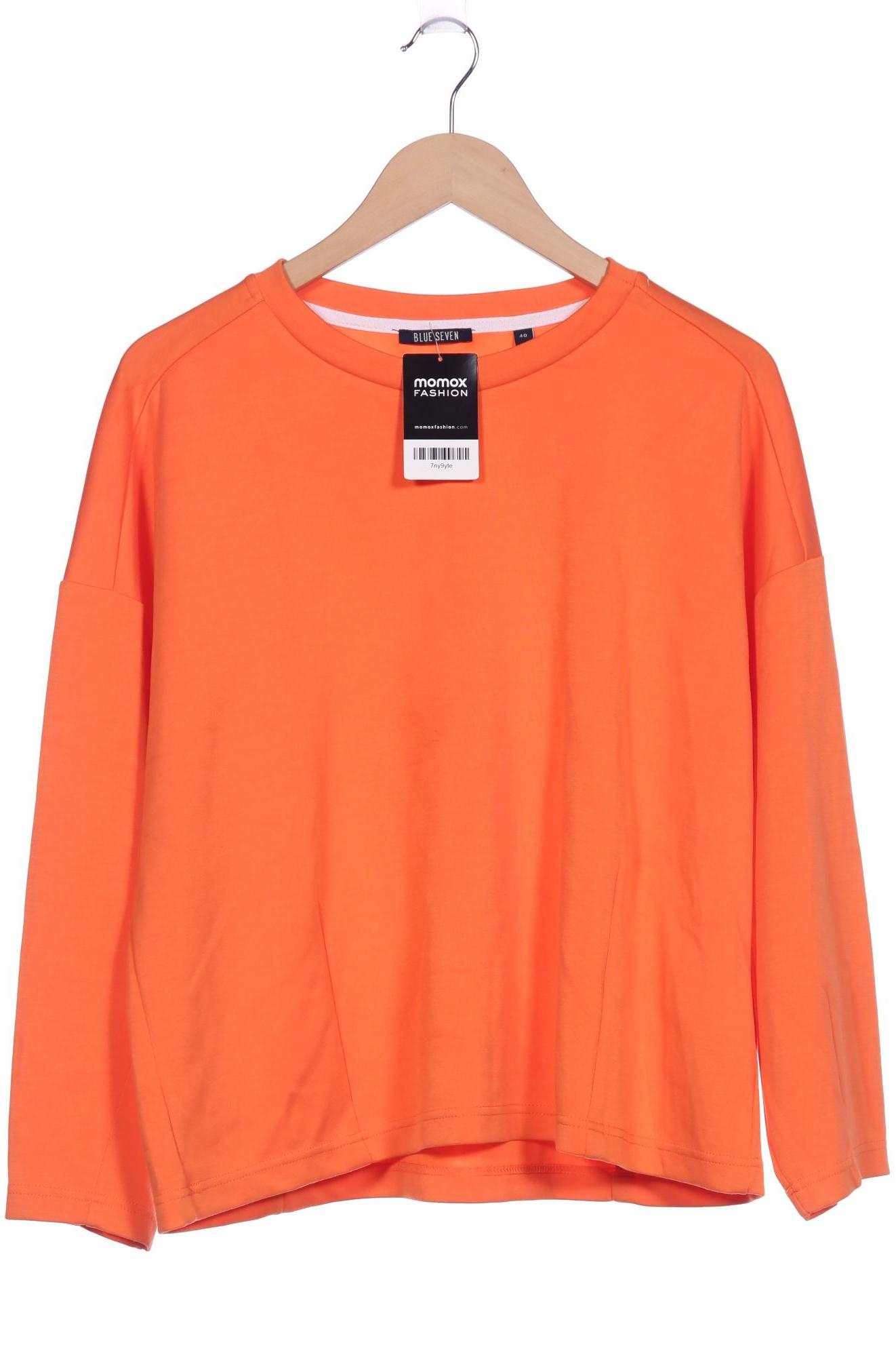 

blue seven Damen Sweatshirt, orange, Gr. 40