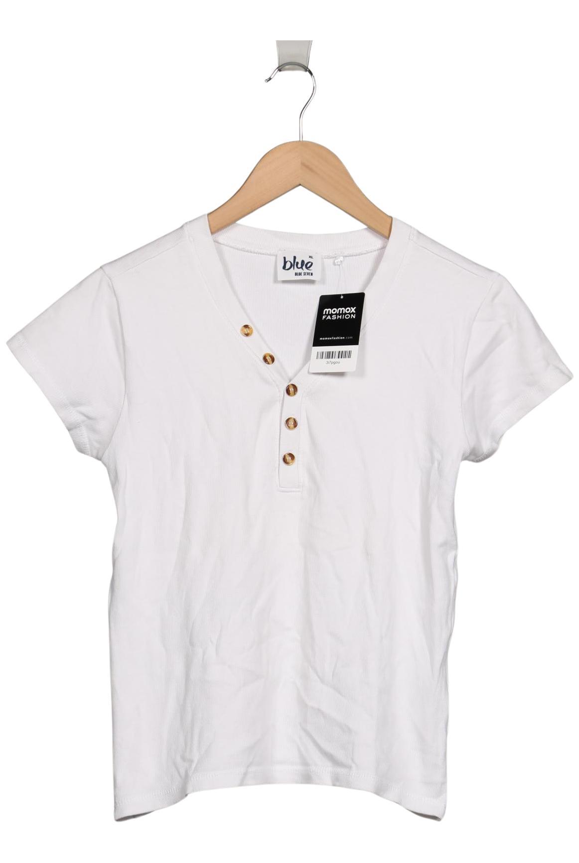 

blue seven Damen T-Shirt, weiß, Gr. 44