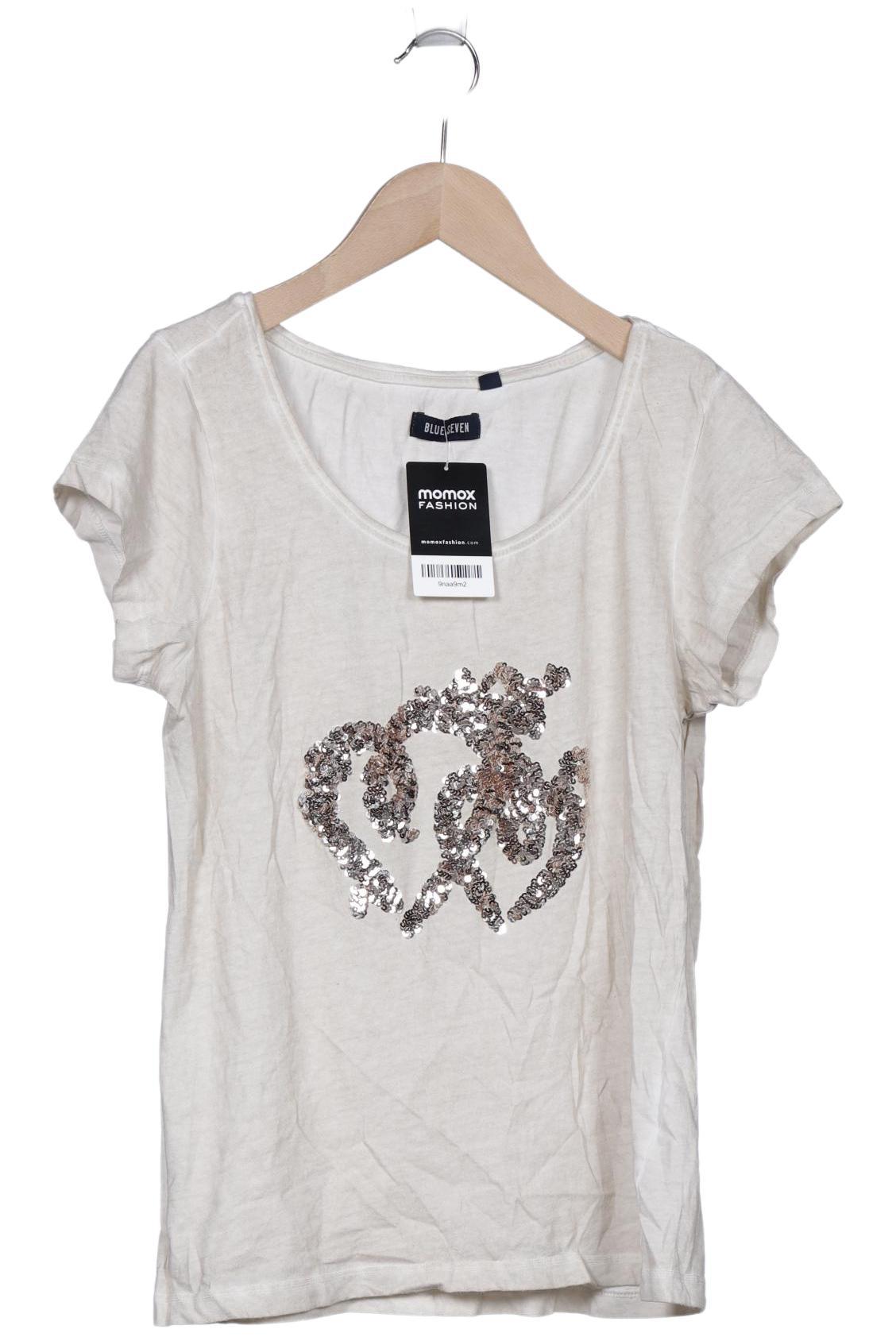 

blue seven Damen T-Shirt, beige, Gr. 38