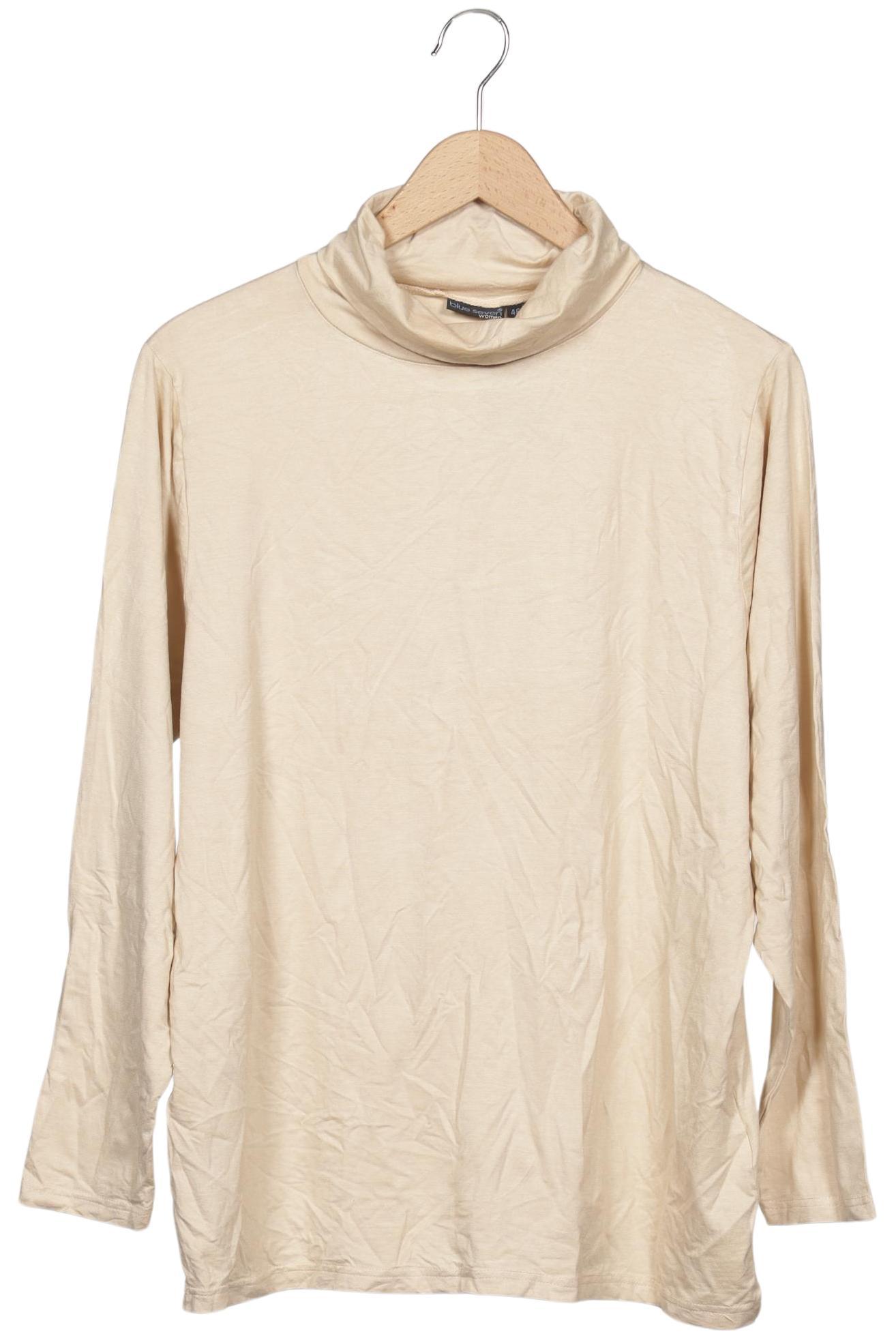 

blue seven Damen Langarmshirt, beige, Gr. 46