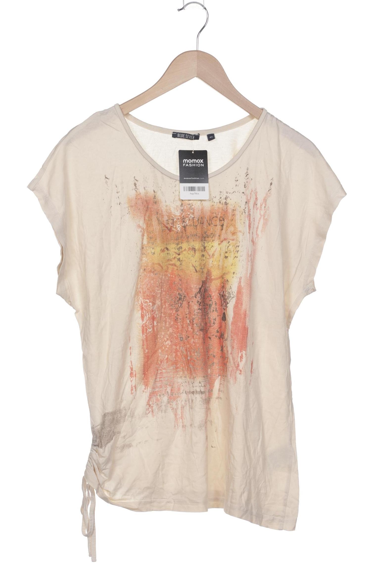 

blue seven Damen T-Shirt, beige, Gr. 46