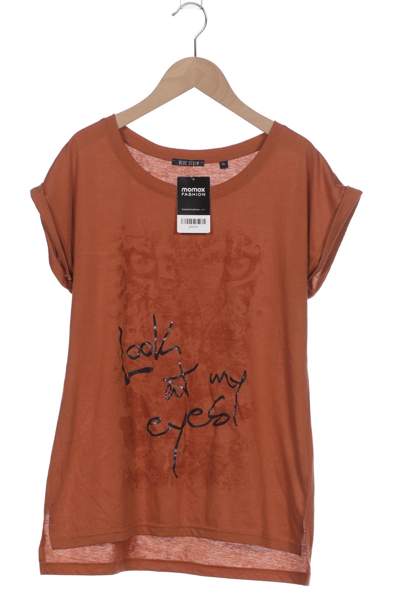 

blue seven Damen T-Shirt, orange, Gr. 44