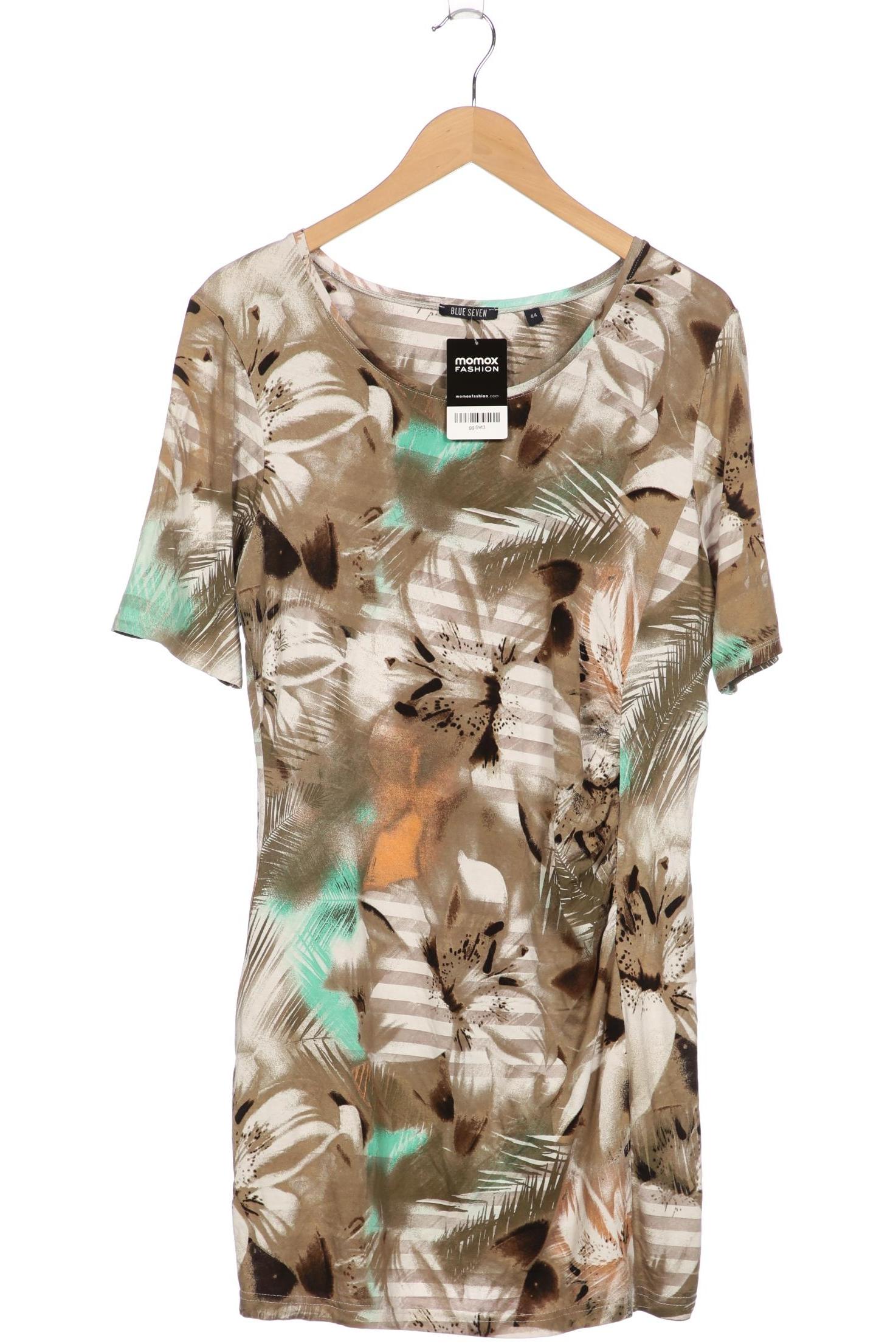 

blue seven Damen T-Shirt, beige, Gr. 44
