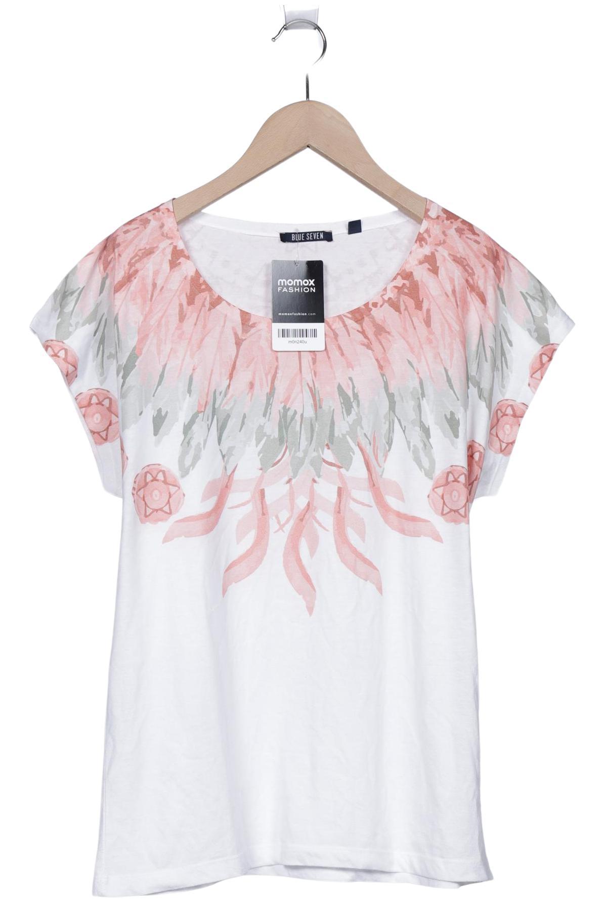 

blue seven Damen T-Shirt, weiß, Gr. 42