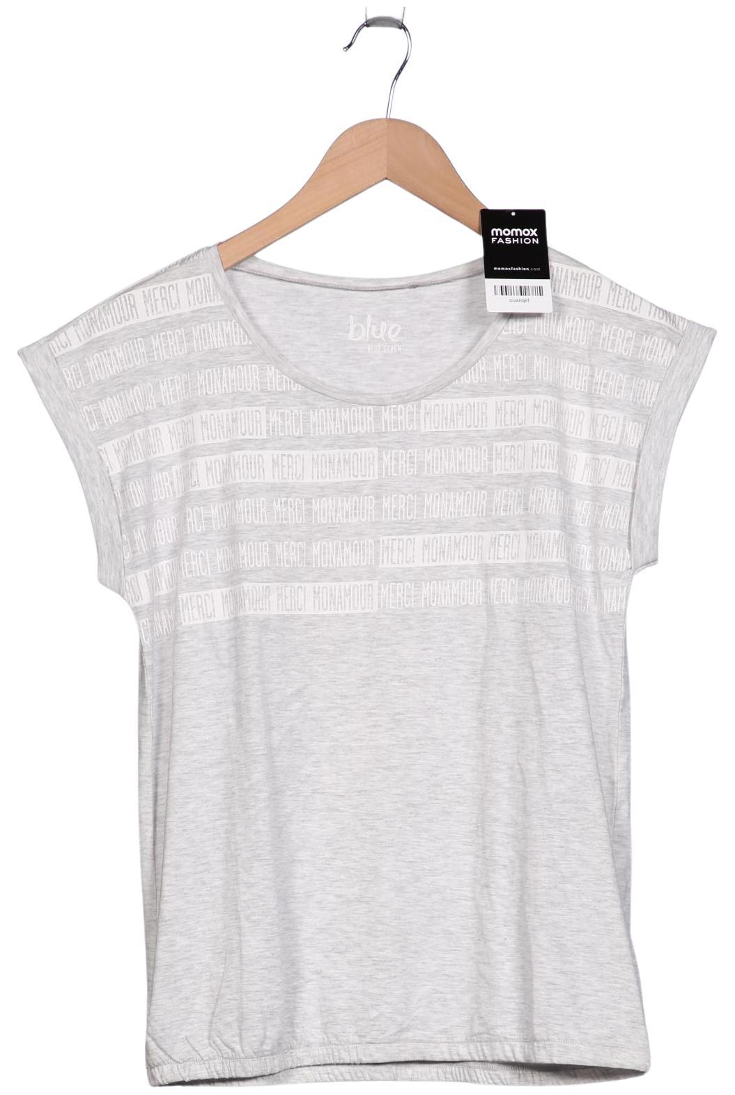 

blue seven Damen T-Shirt, grau, Gr. 36