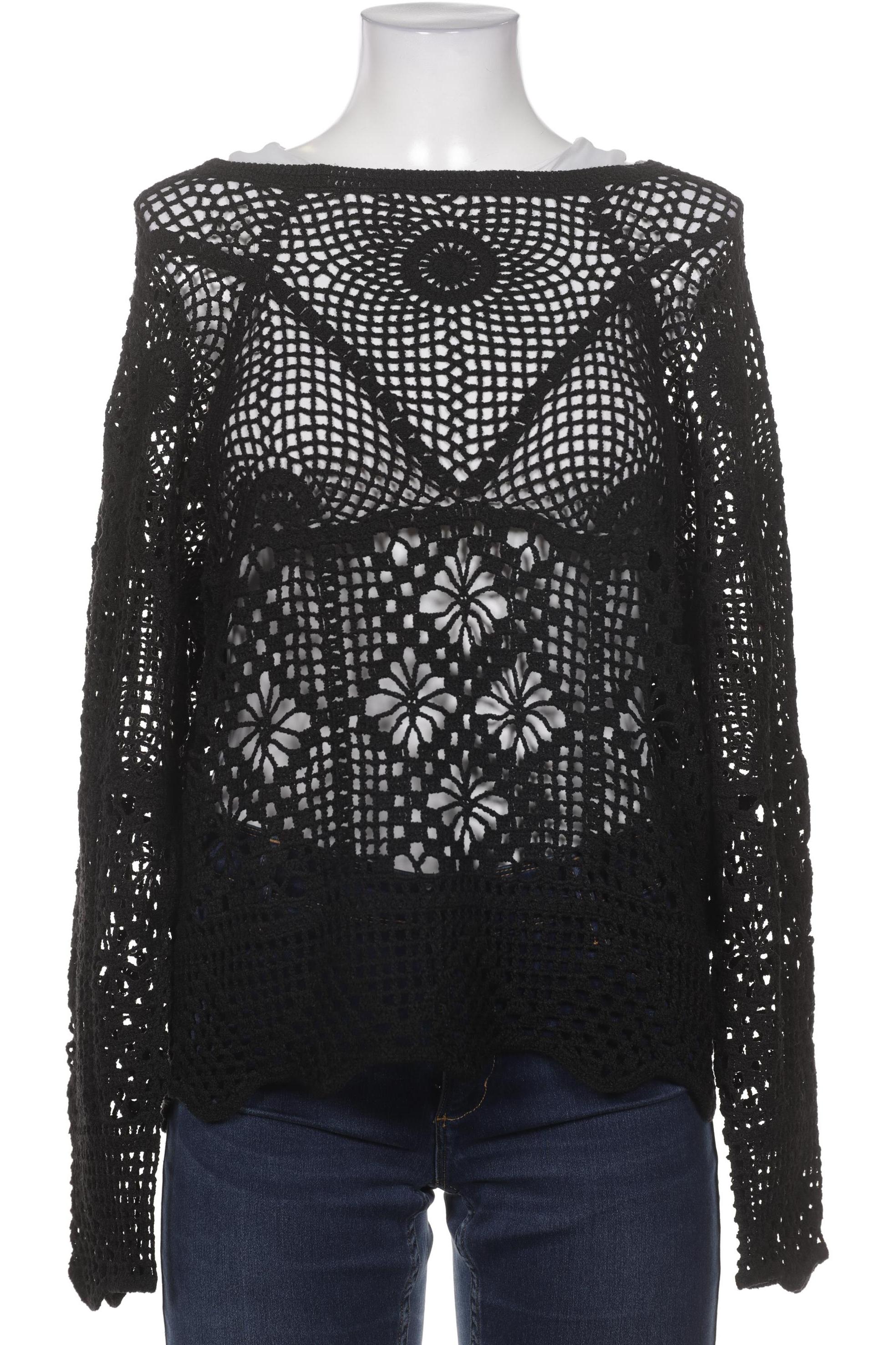 

blue seven Damen Pullover, schwarz, Gr. 38