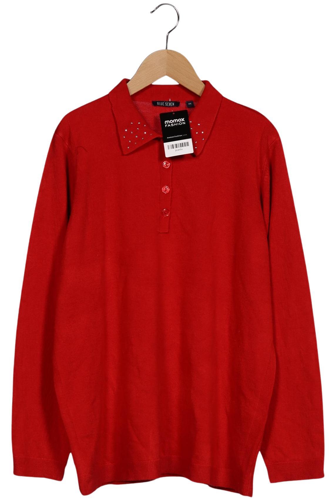 

blue seven Damen Pullover, rot, Gr. 46