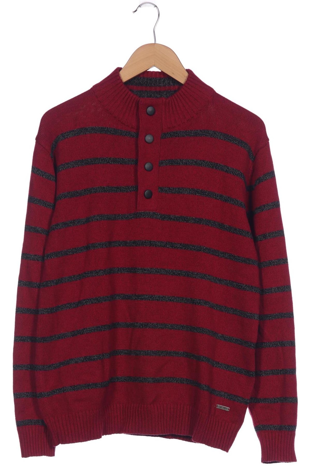 Thumbnail - blue seven Herren Pullover, bordeaux, Gr. 48