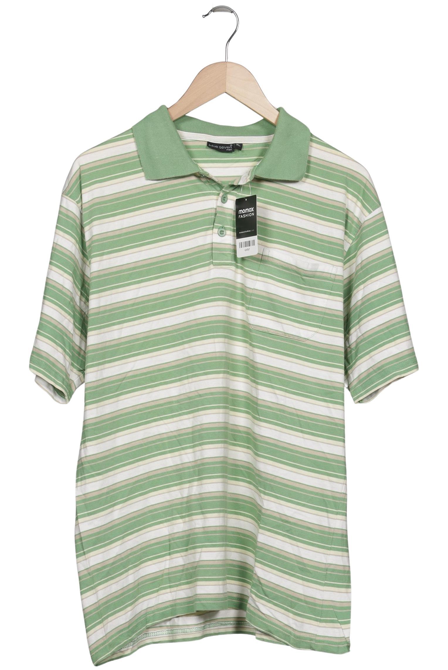 

blue seven Herren Poloshirt, grün, Gr. 54