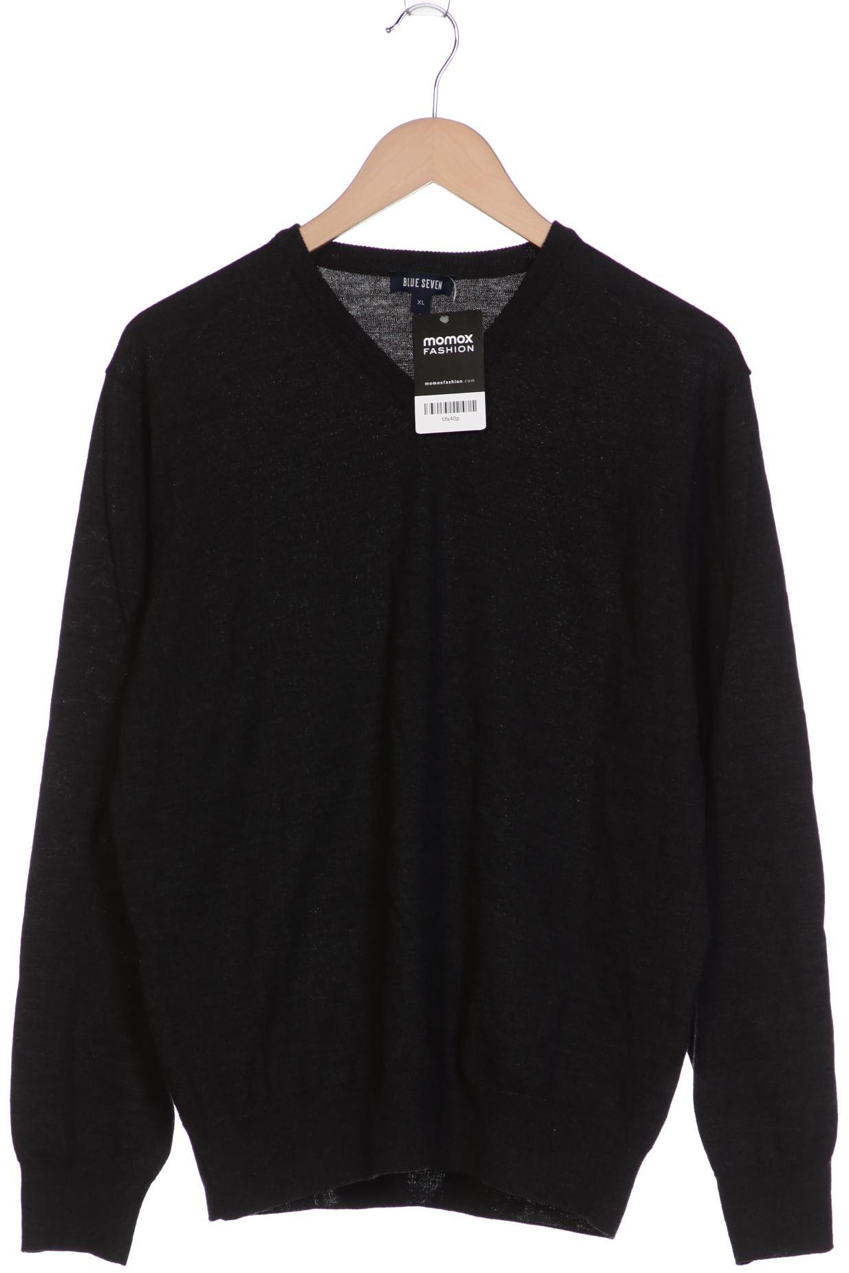 

blue seven Herren Pullover, schwarz