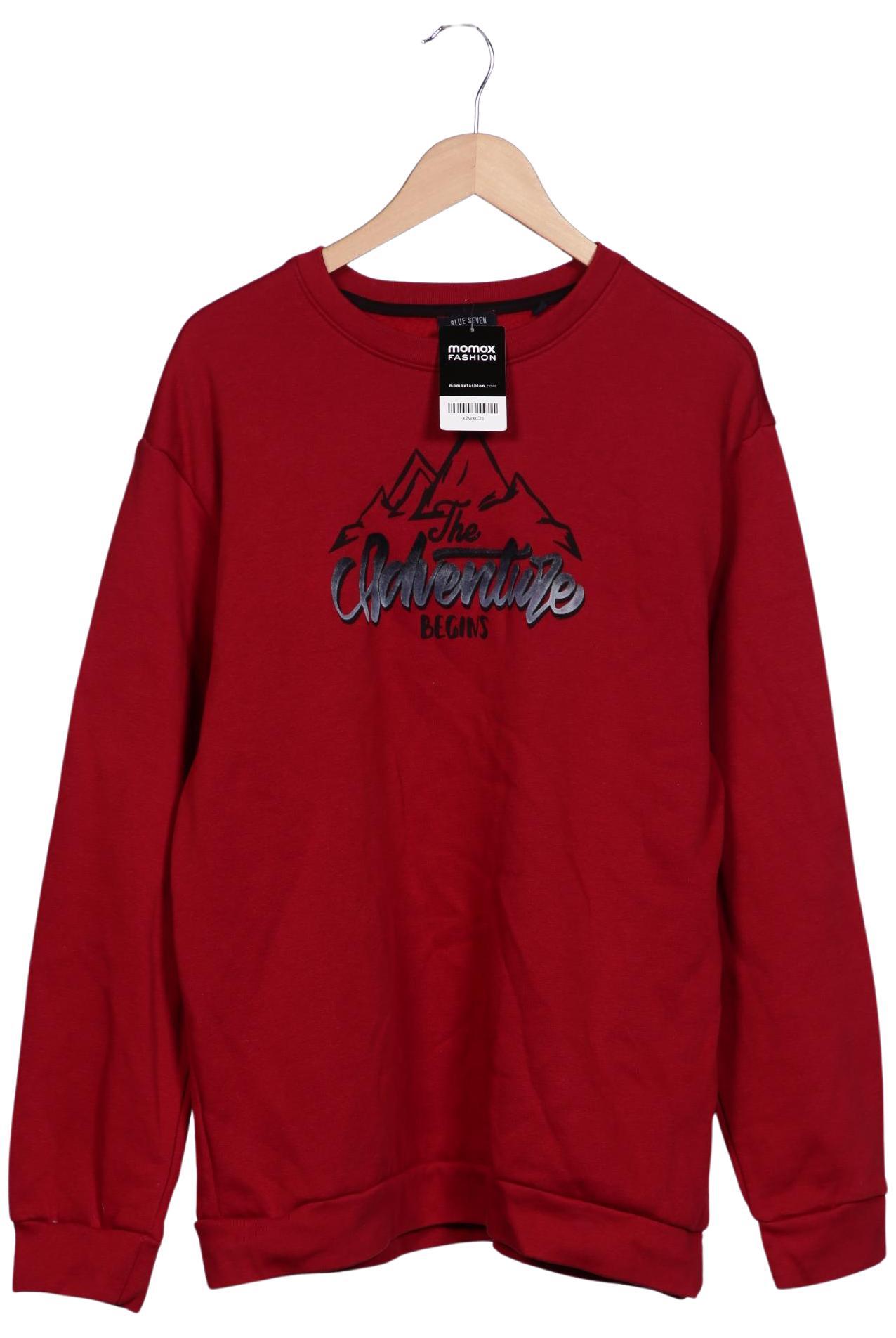 

blue seven Herren Sweatshirt, bordeaux, Gr. 56