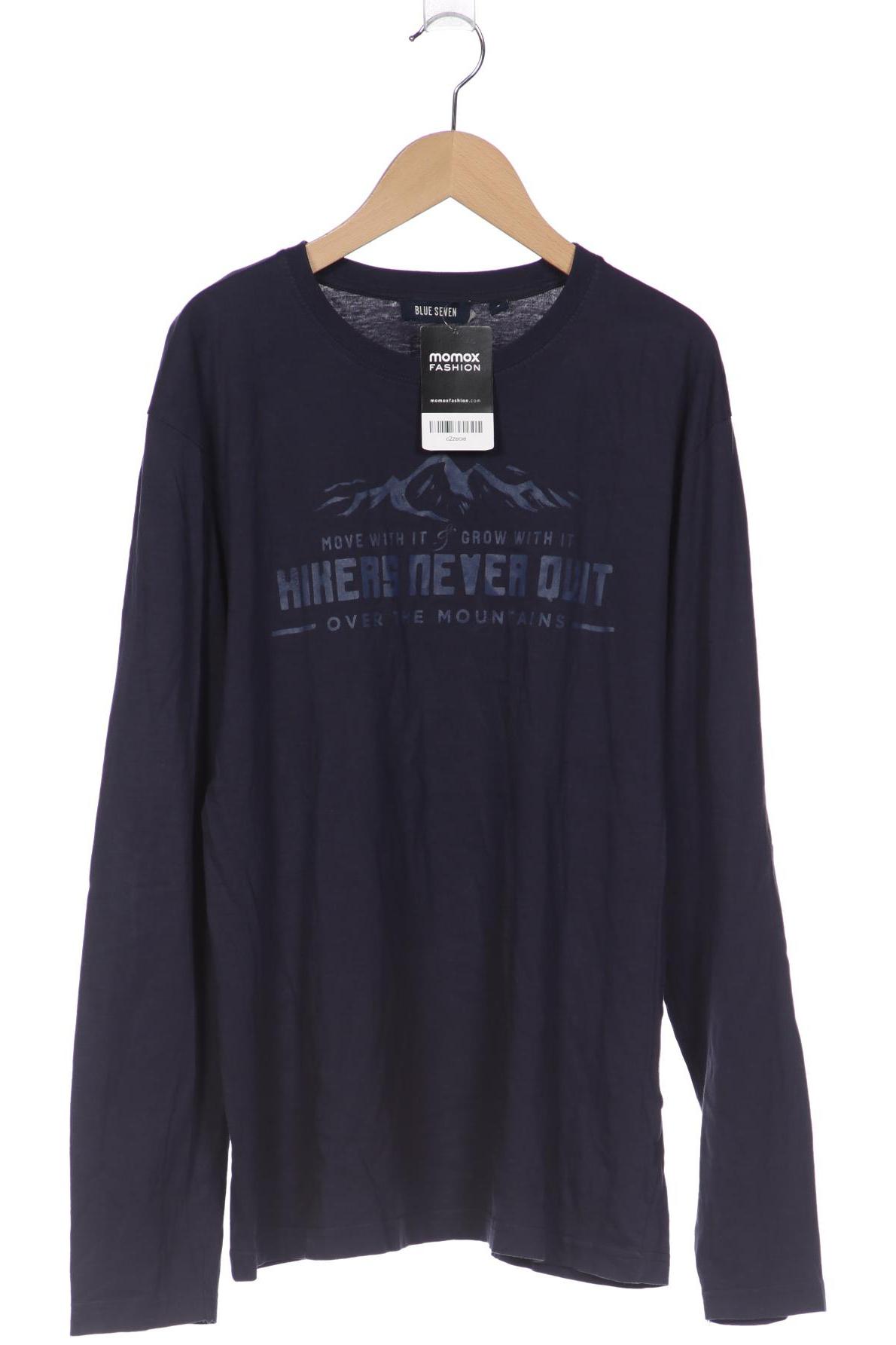 

blue seven Herren Langarmshirt, marineblau, Gr. 52
