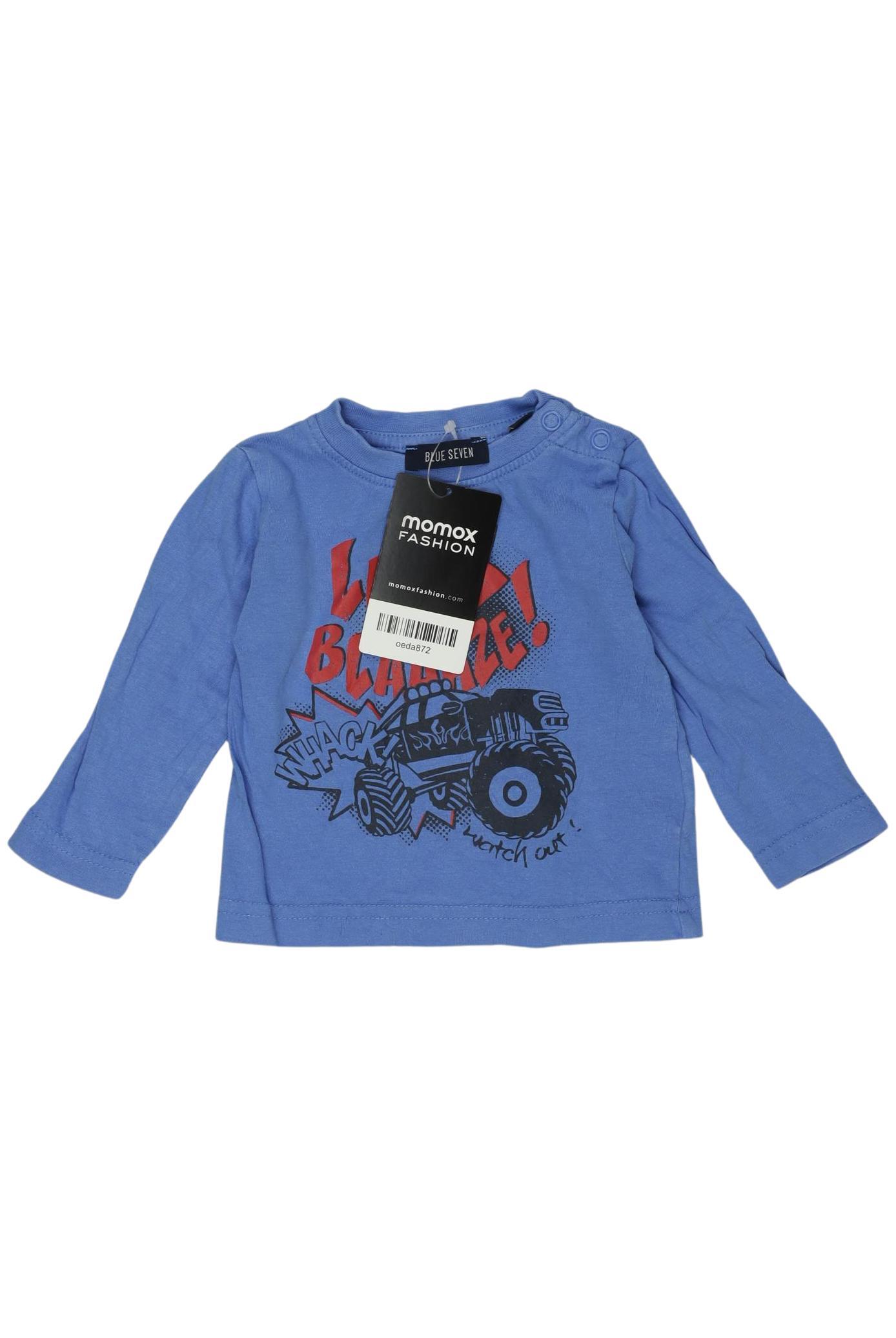 

blue seven Jungen Langarmshirt, blau, Gr. 62