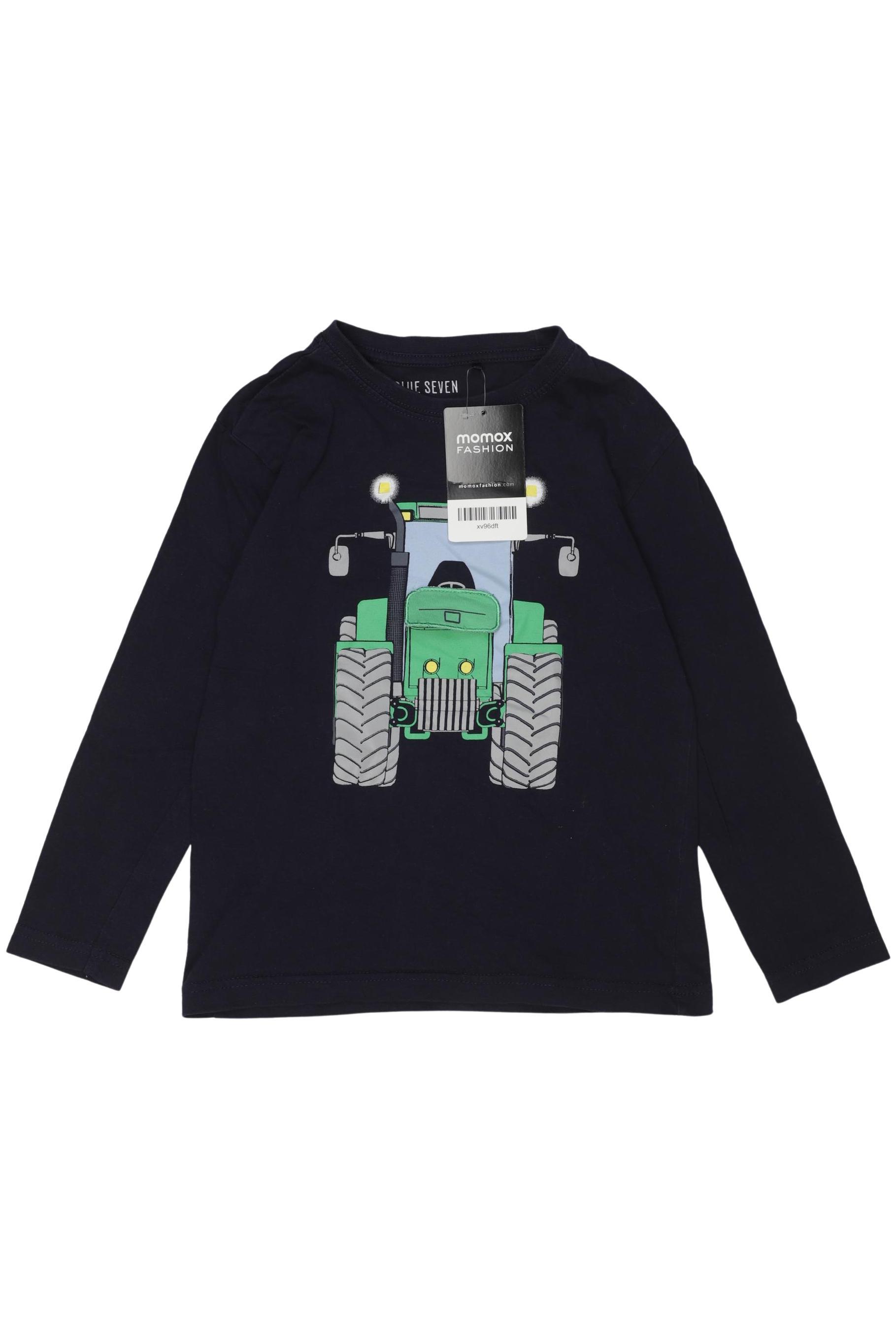 

blue seven Jungen Langarmshirt, marineblau, Gr. 110