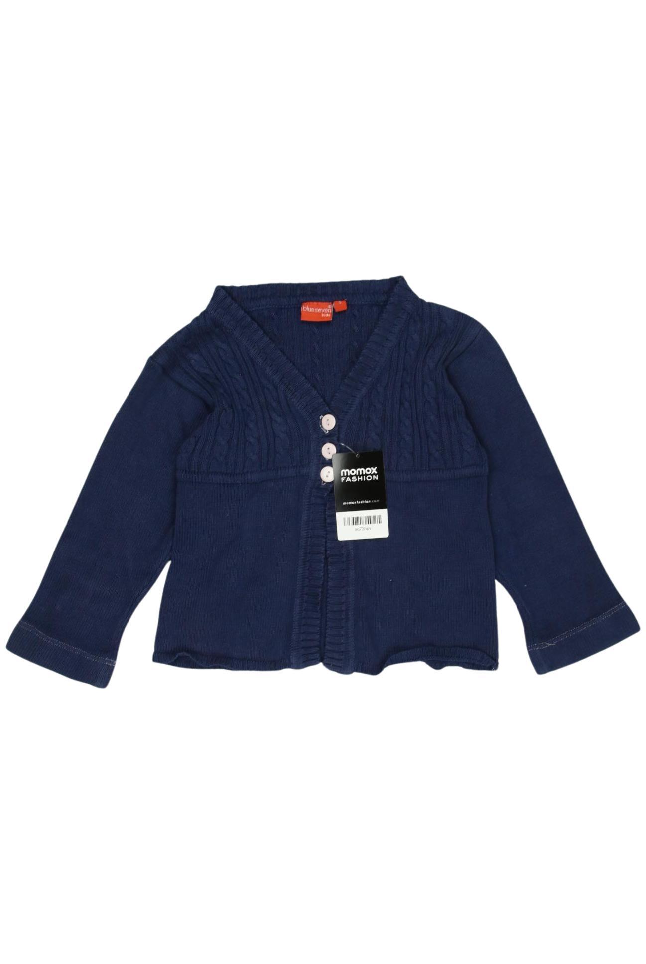 

blue seven Mädchen Strickjacke, marineblau, Gr. 116