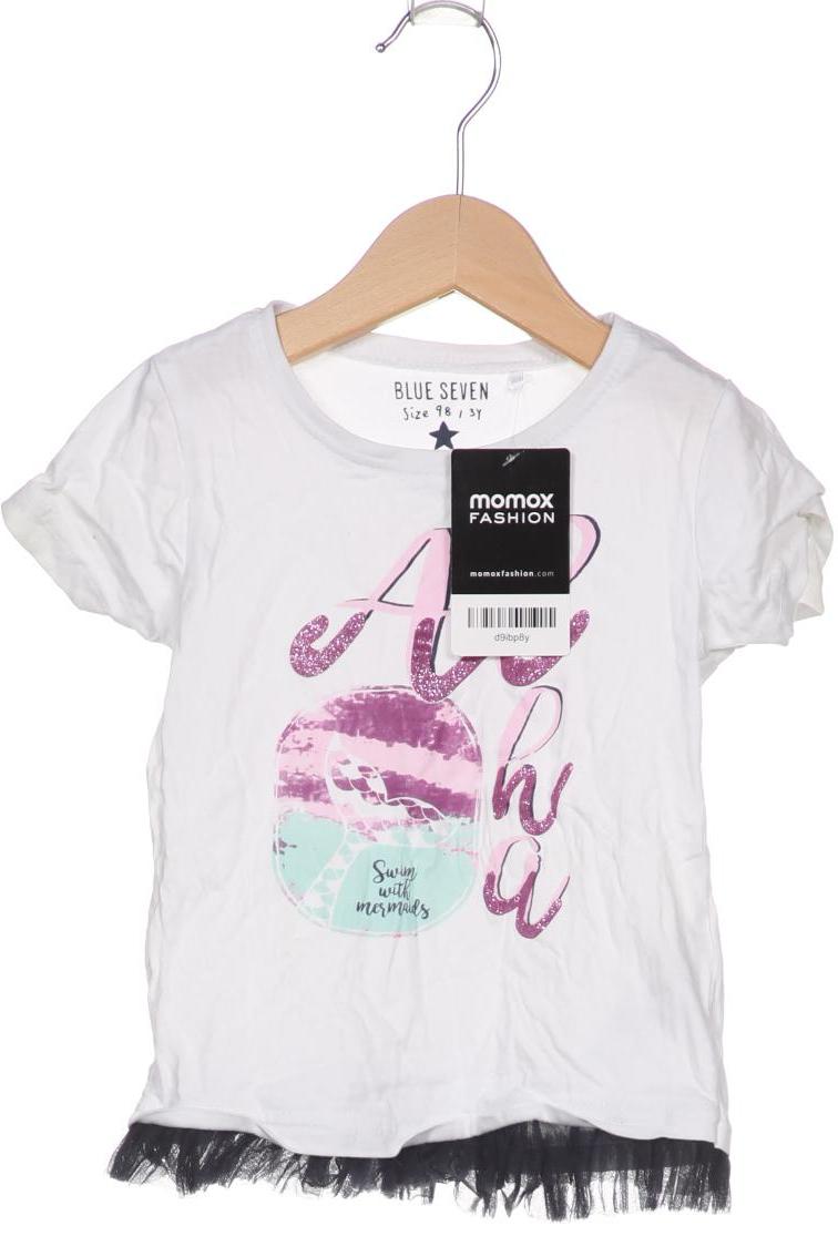 

blue seven Damen T-Shirt, weiß, Gr. 98