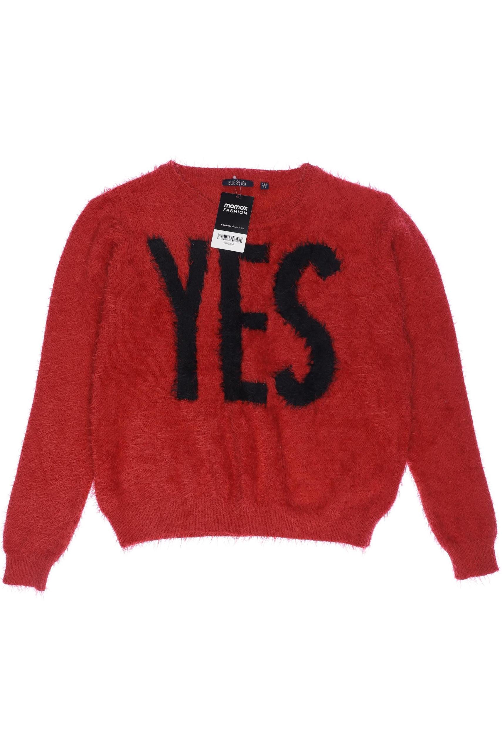 

blue seven Damen Pullover, rot, Gr. 176