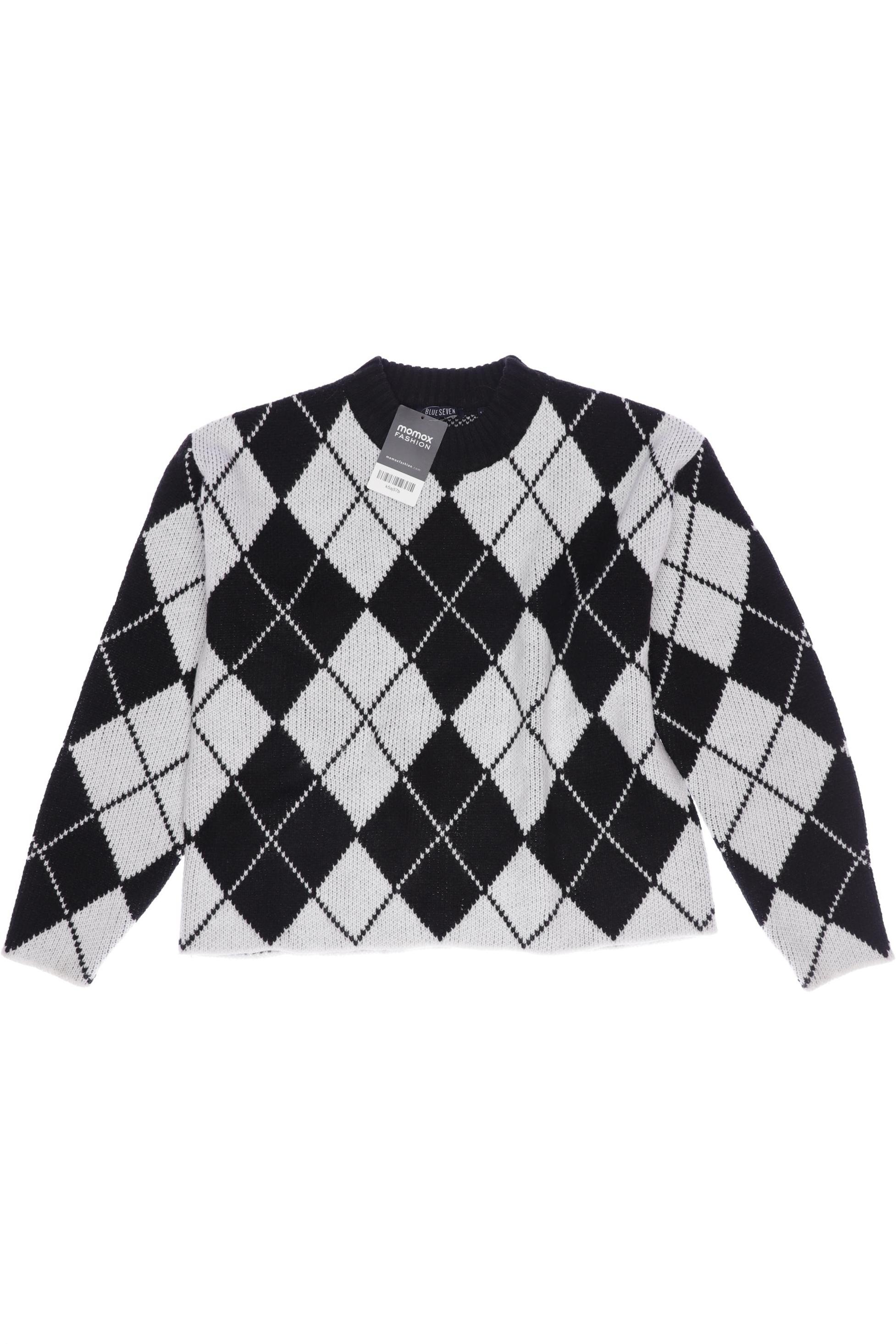 

blue seven Mädchen Pullover, schwarz