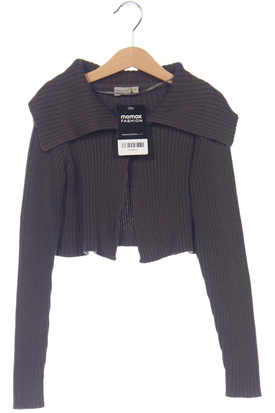 

blue seven Damen Strickjacke, grau, Gr. 134