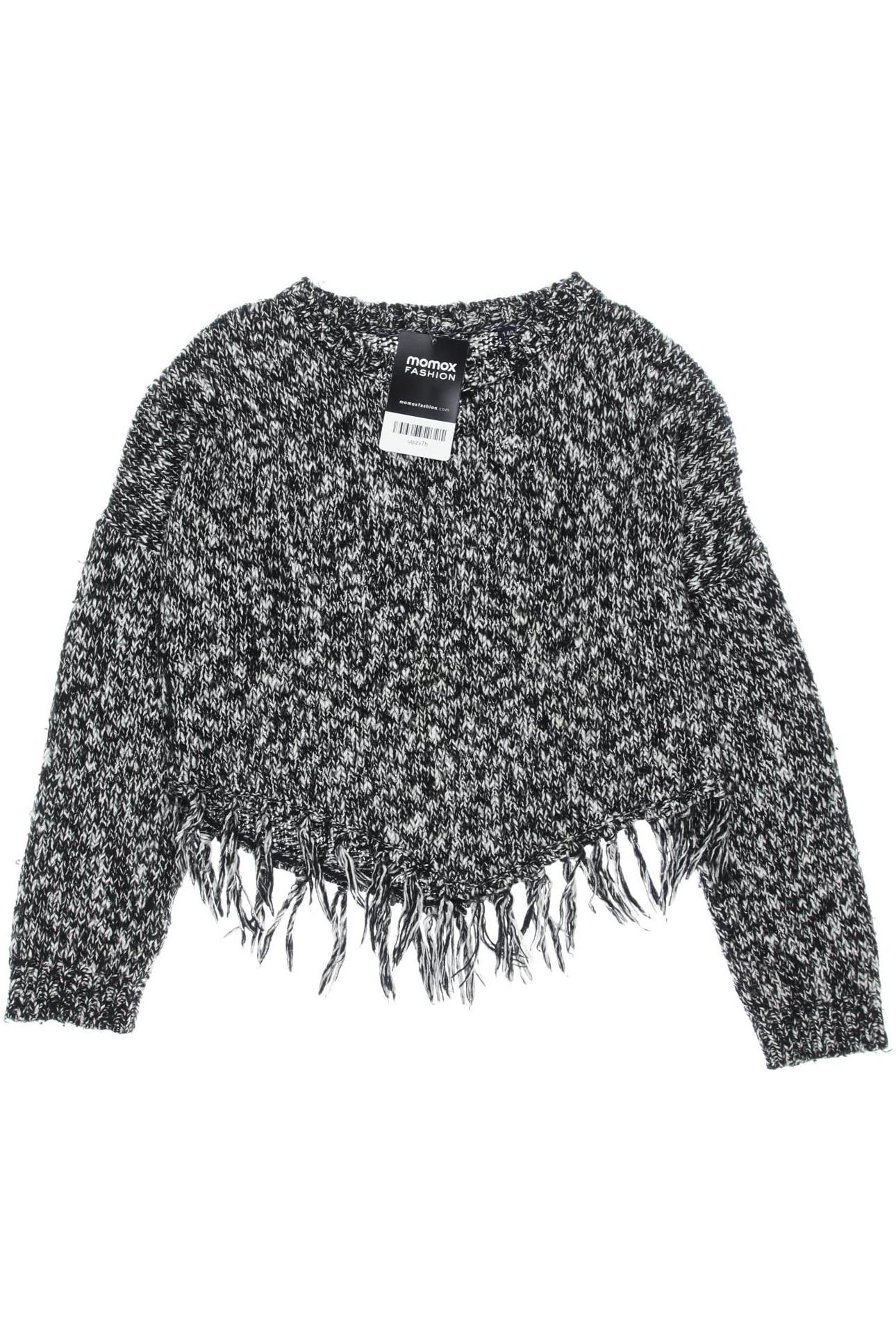 

blue seven Damen Pullover, schwarz, Gr. 140