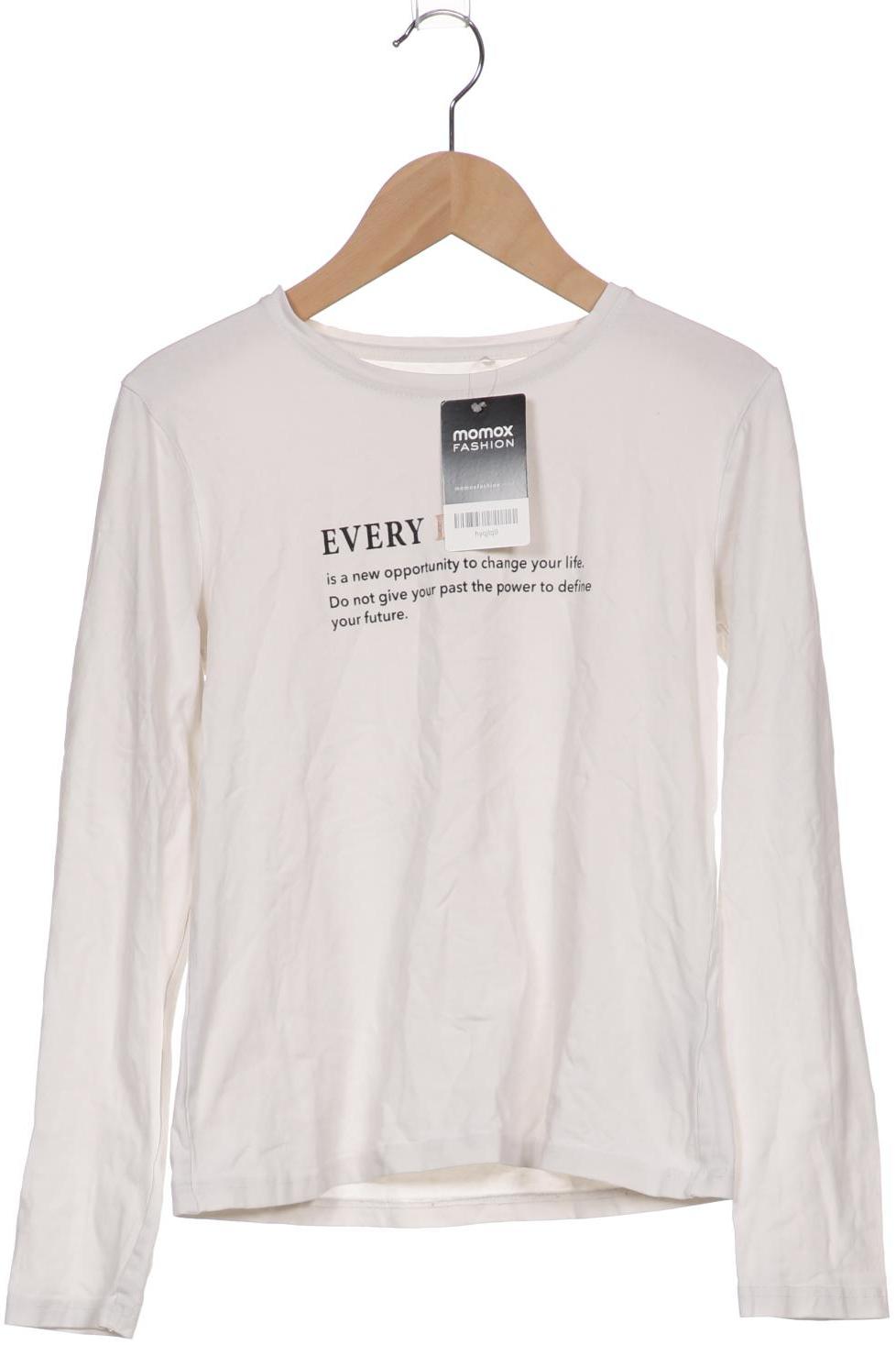 

blue seven Damen Langarmshirt, weiß, Gr. 164