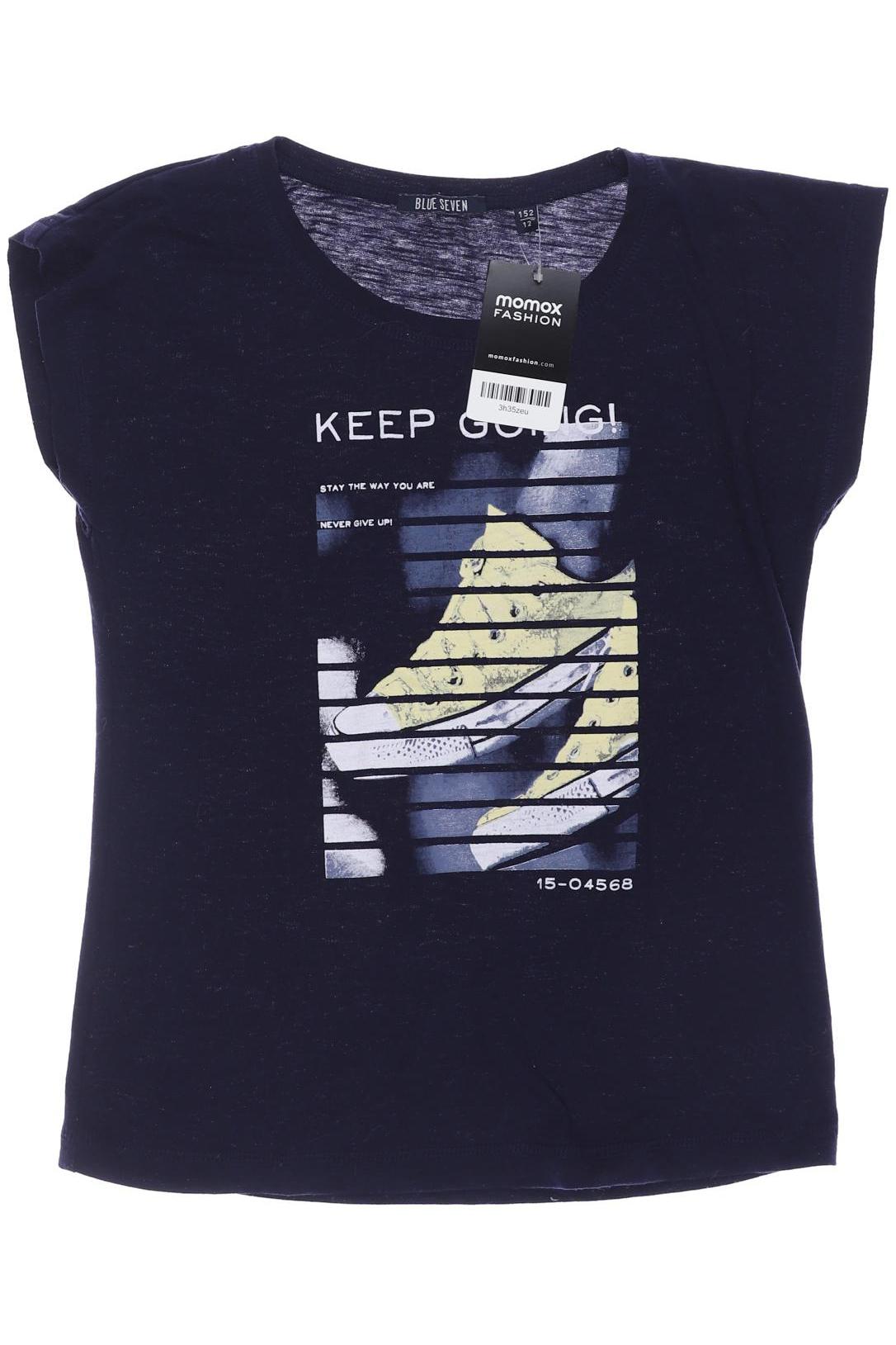 

blue seven Damen T-Shirt, marineblau, Gr. 152