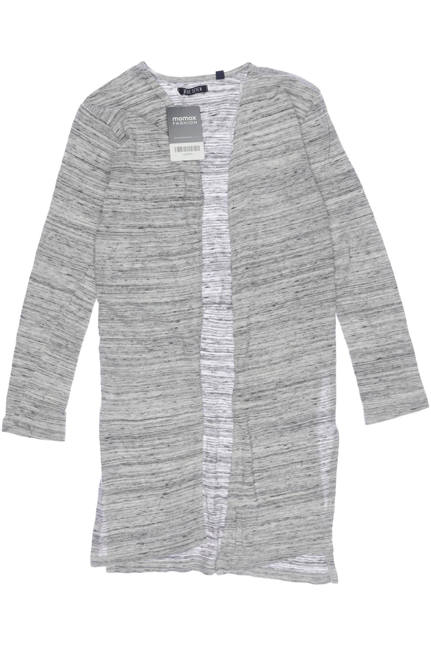 

blue seven Damen Strickjacke, grau, Gr. 140