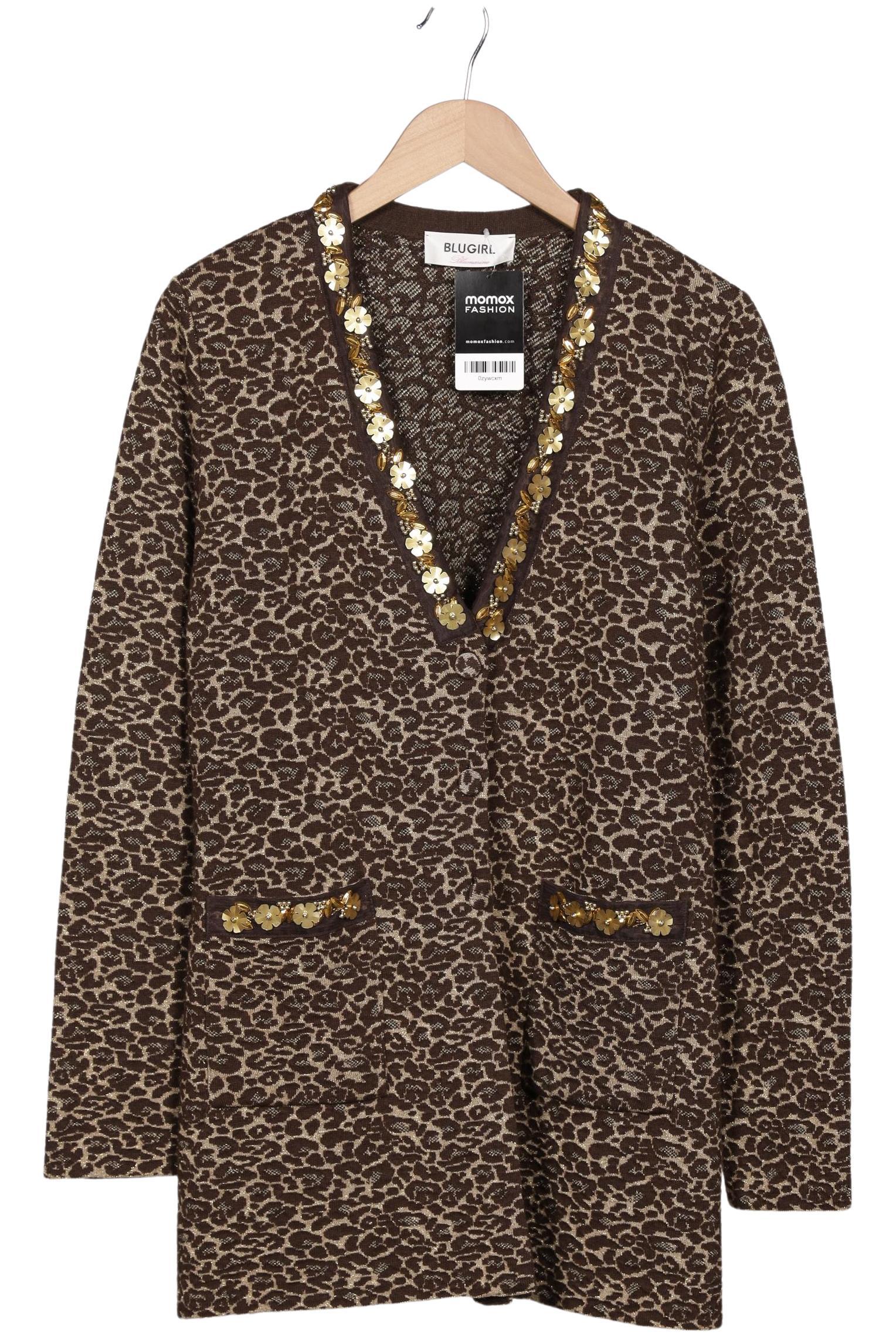 

blugirl Blumarine Damen Strickjacke, braun, Gr. 44