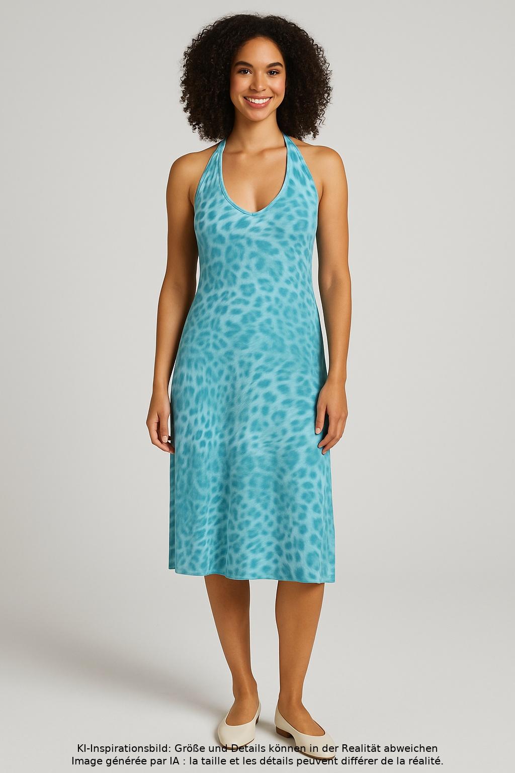 

blugirl Blumarine Damen Kleid, türkis, Gr. 40