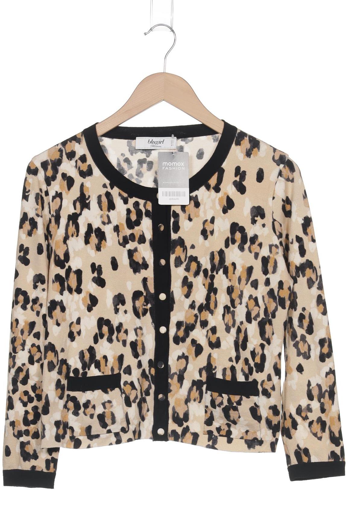 

blugirl Blumarine Damen Strickjacke, beige, Gr. 42