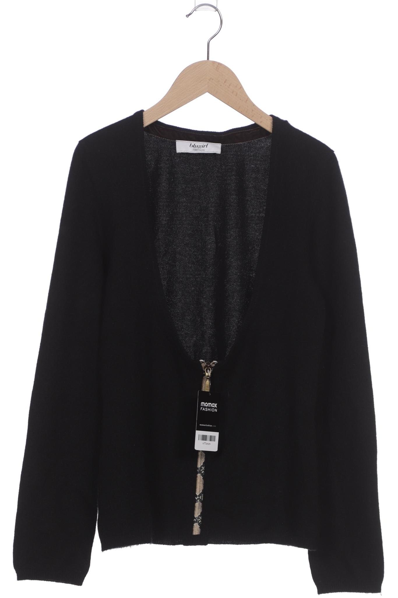 

blugirl Blumarine Damen Strickjacke, schwarz, Gr. 36