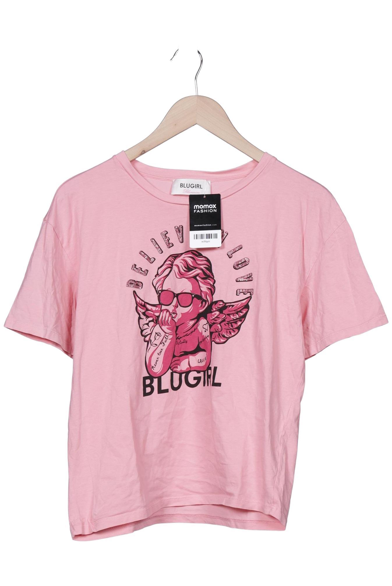 

blugirl Blumarine Damen T-Shirt, pink, Gr. 40