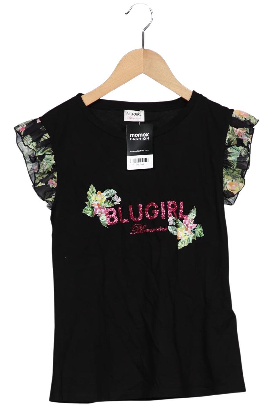

blugirl Blumarine Damen T-Shirt, schwarz, Gr. 36