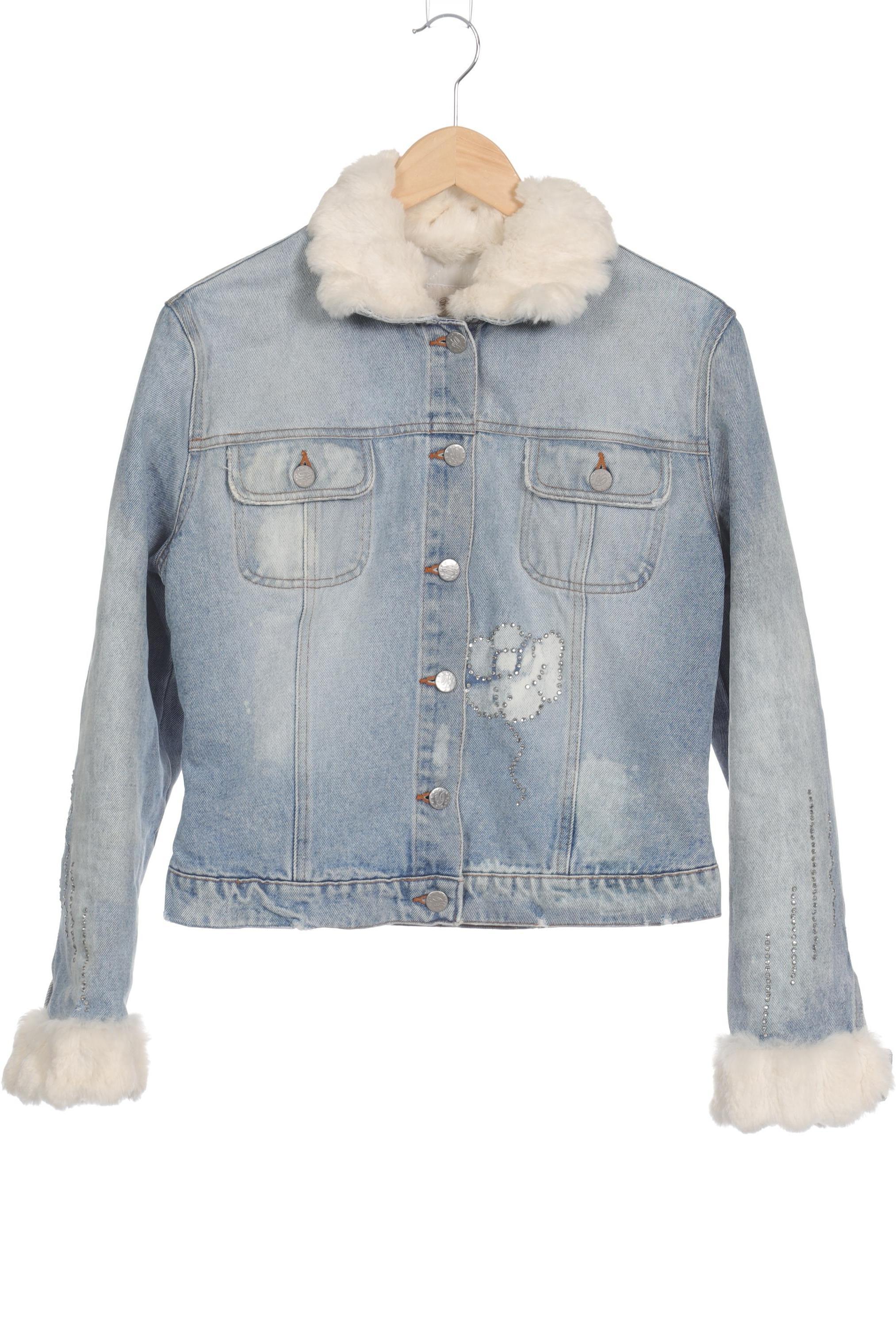 

Blumarine Damen Jacke, blau, Gr. 36