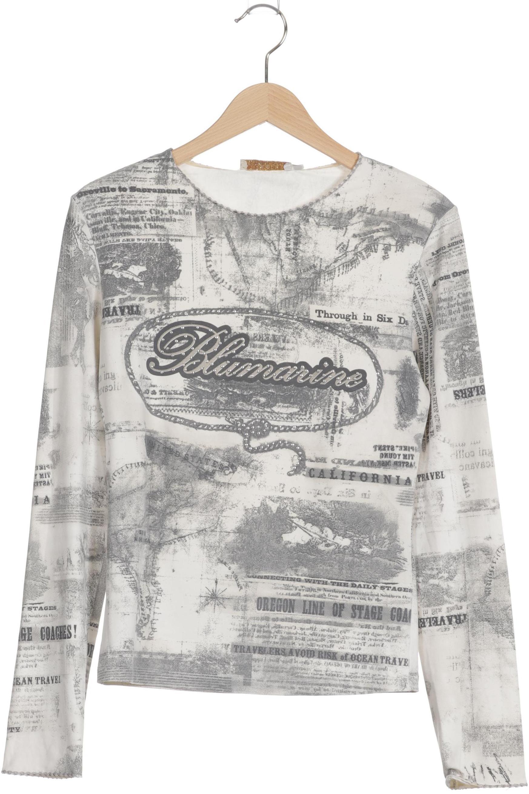 

Blumarine Damen Langarmshirt, beige, Gr. 36