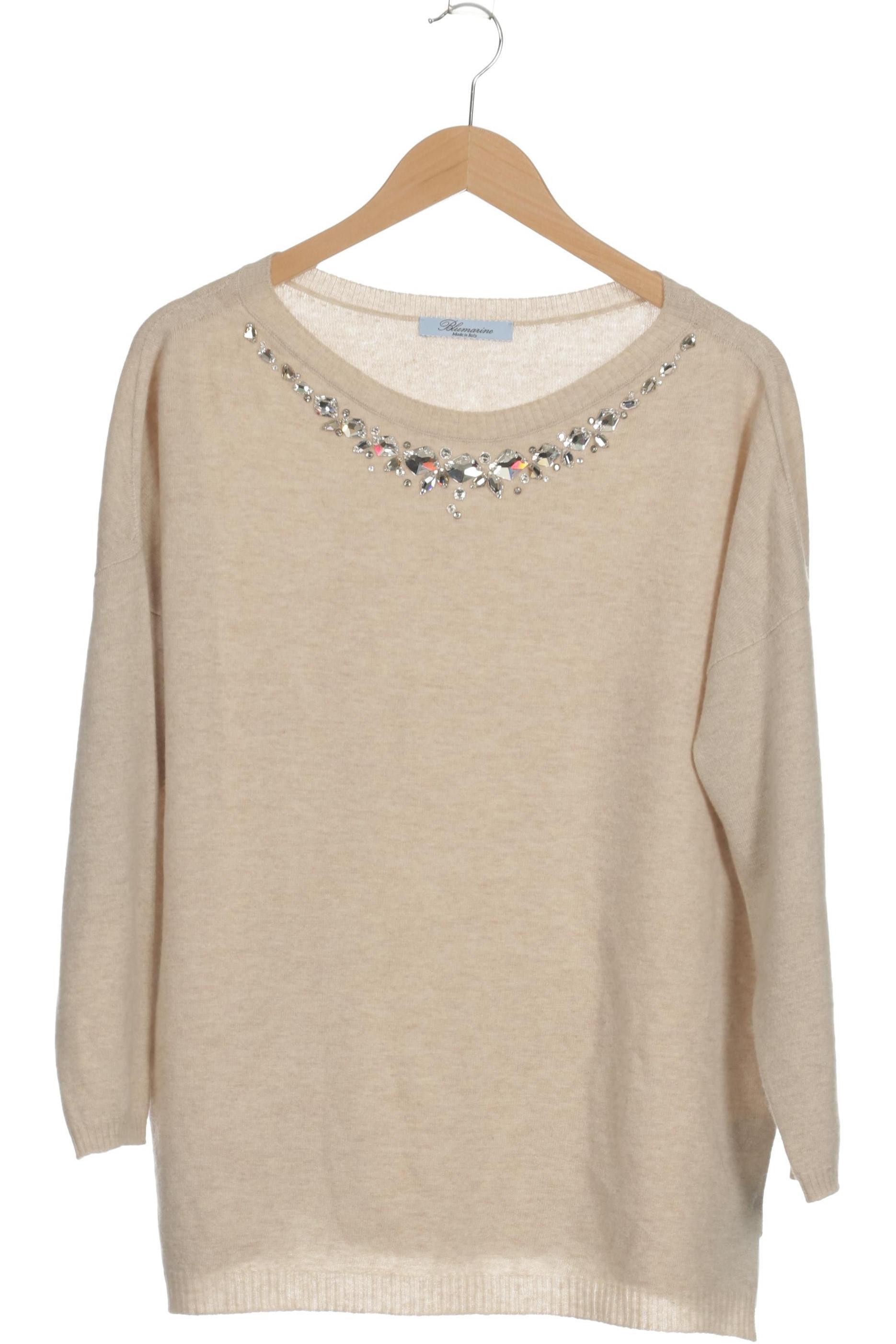 

Blumarine Damen Pullover, beige, Gr. 36