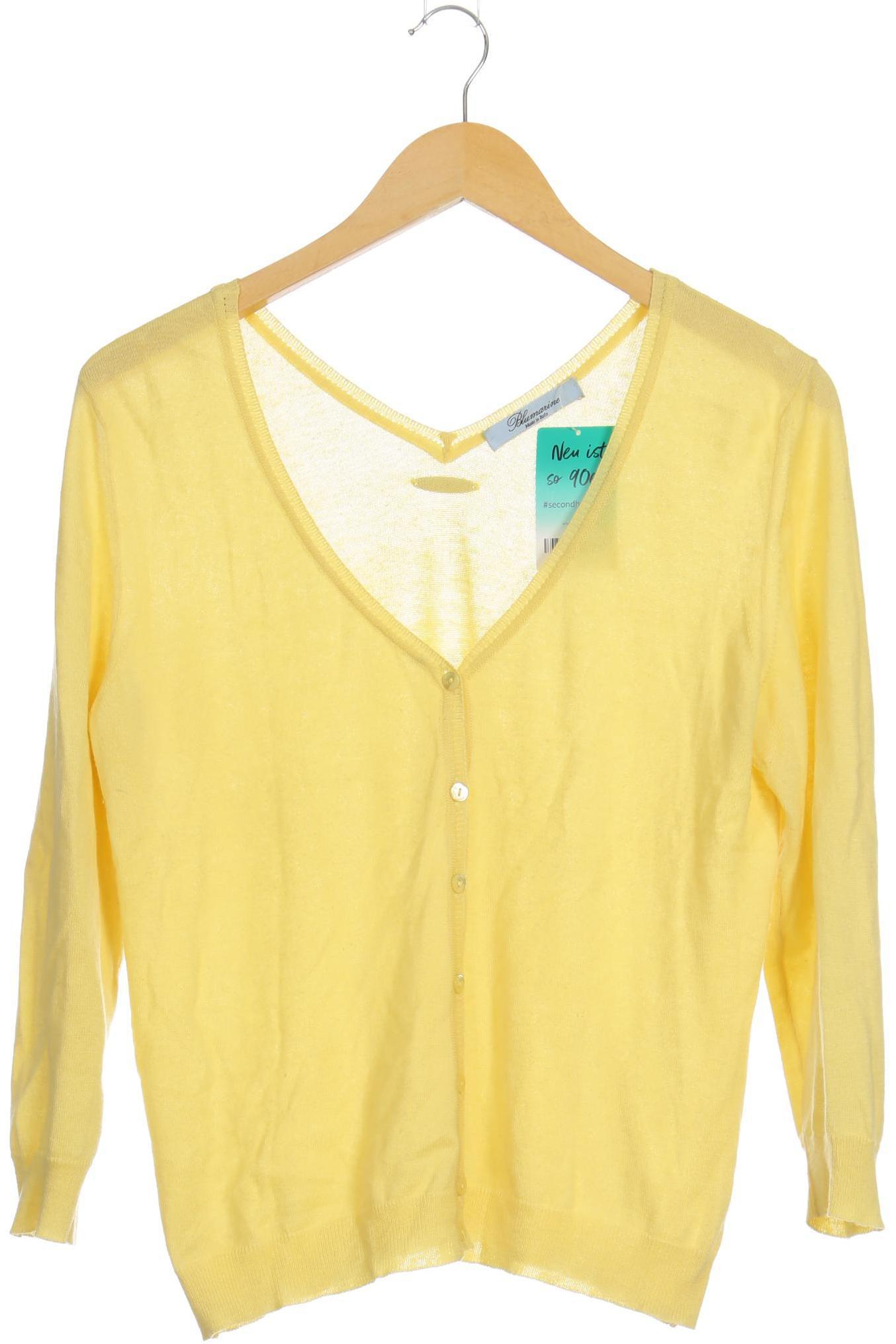 

Blumarine Damen Strickjacke, gelb, Gr. 40