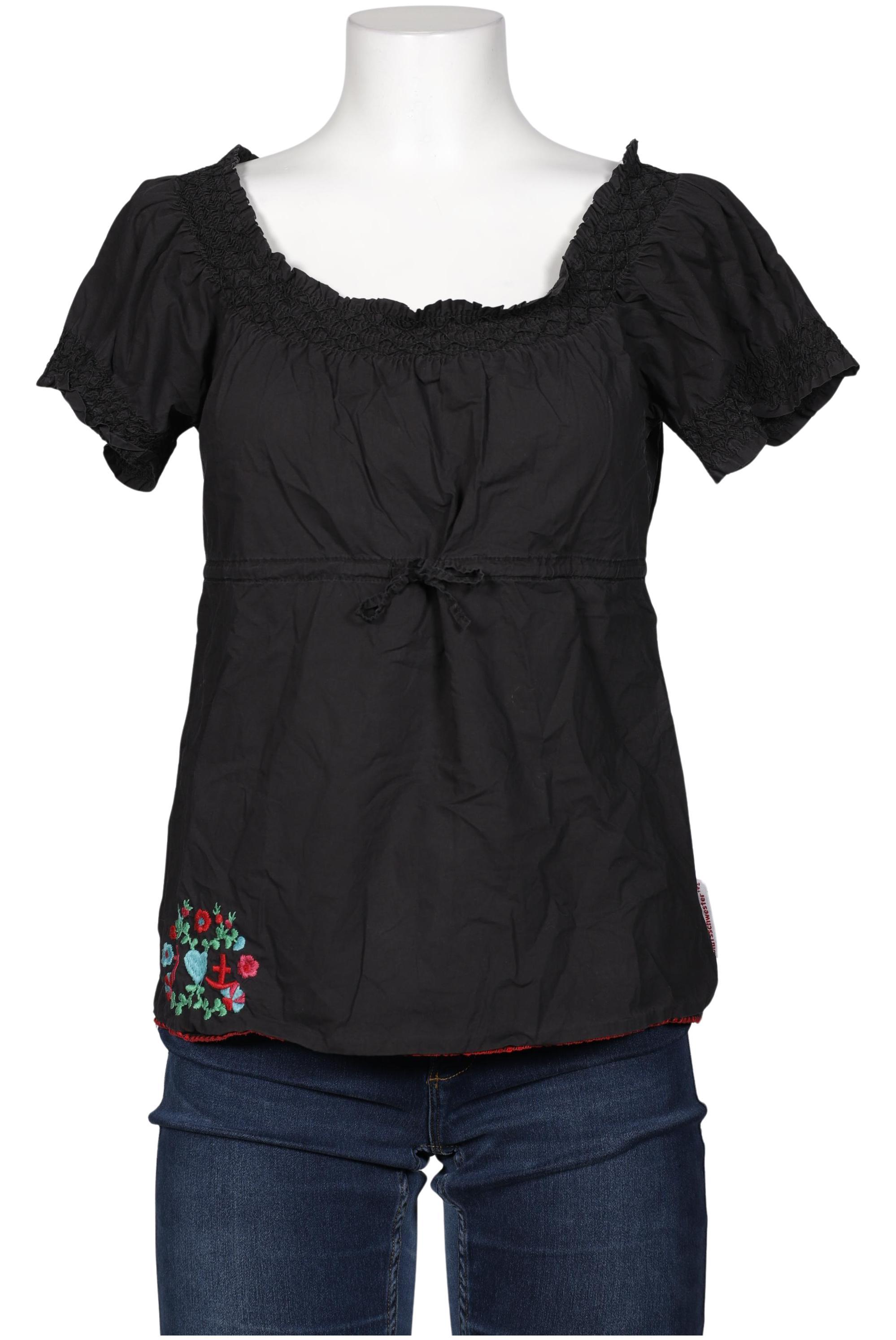 

Blutsgeschwister Damen Bluse, schwarz, Gr. 42