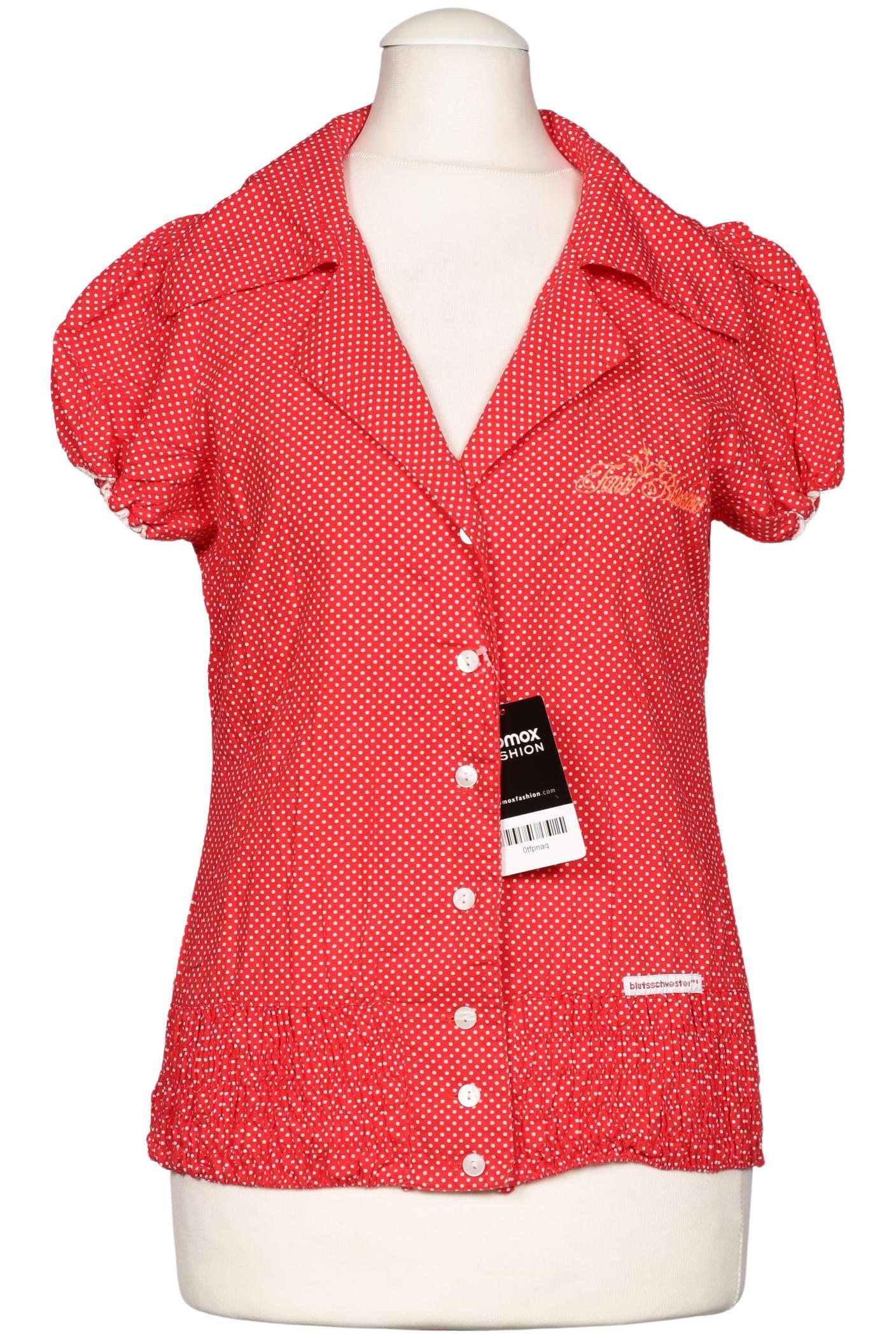 

Blutsgeschwister Damen Bluse, rot, Gr. 36